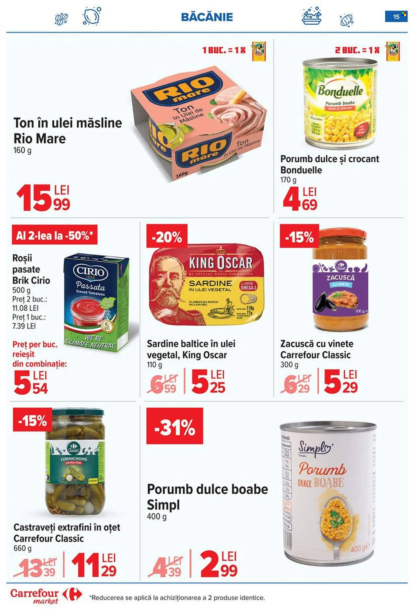 Catalog Catalog Carrefour Market de la 15 aprilie până la 28 aprilie 2026 - Revista Pagina 17