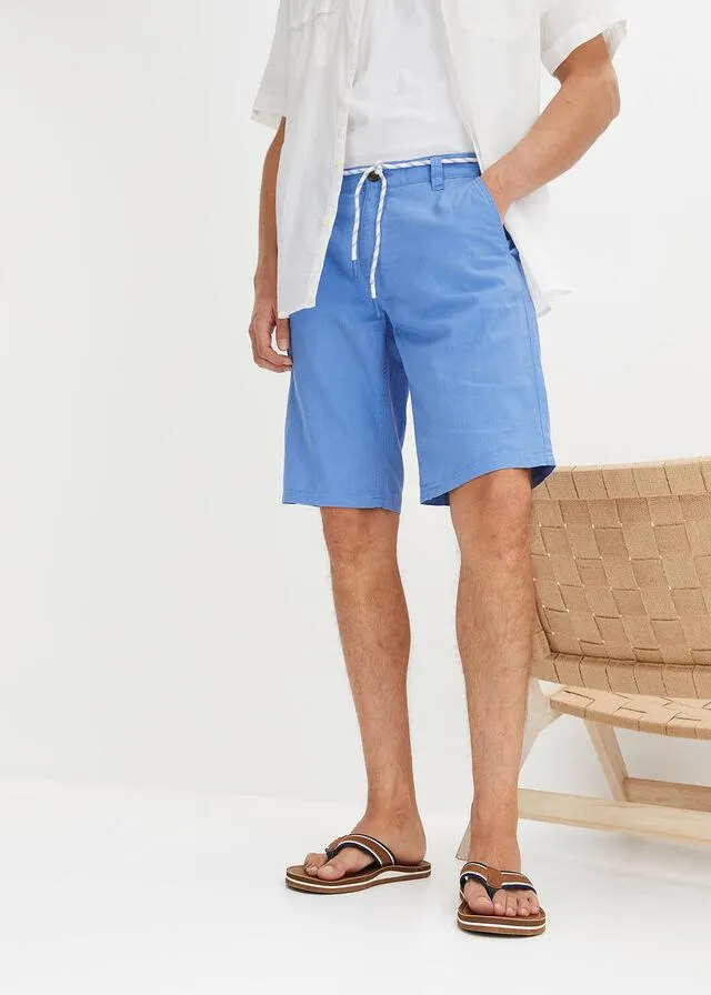 Bermude chino cu in, regular fit