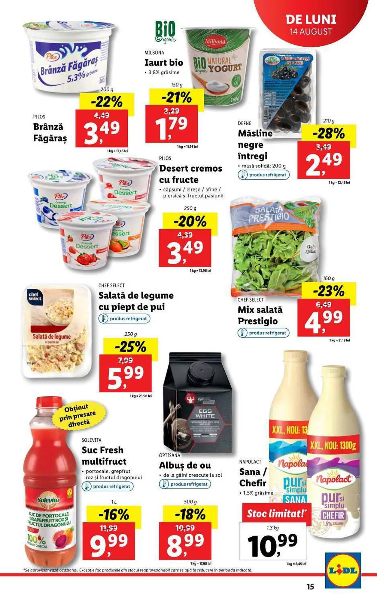 Catalog Lidl catalog de la 14 august până la 20 august 2023 - Revista Pagina 15