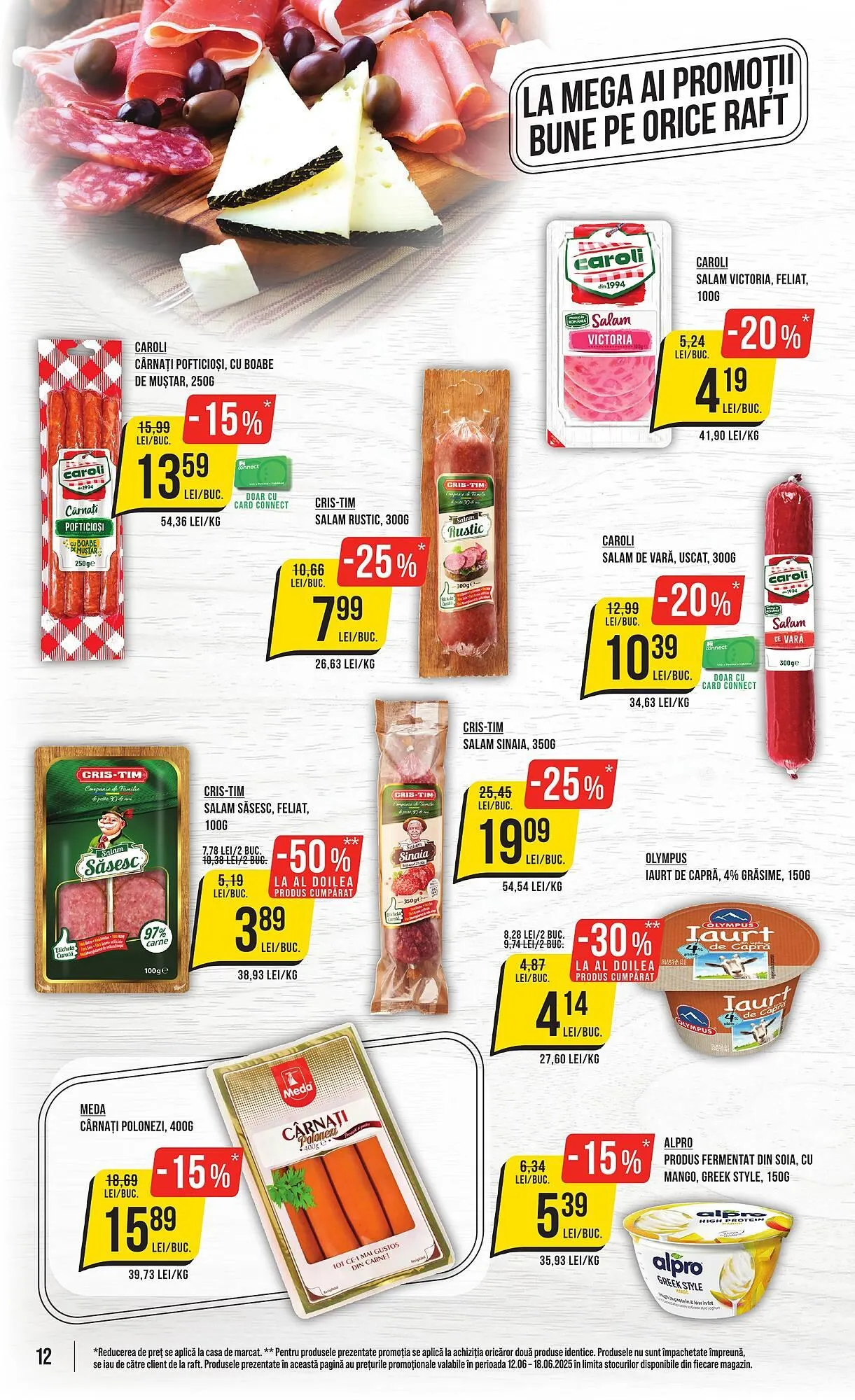 Catalog Catalog Mega Image de la 12 iunie până la 18 iunie 2025 - Revista Pagina 12