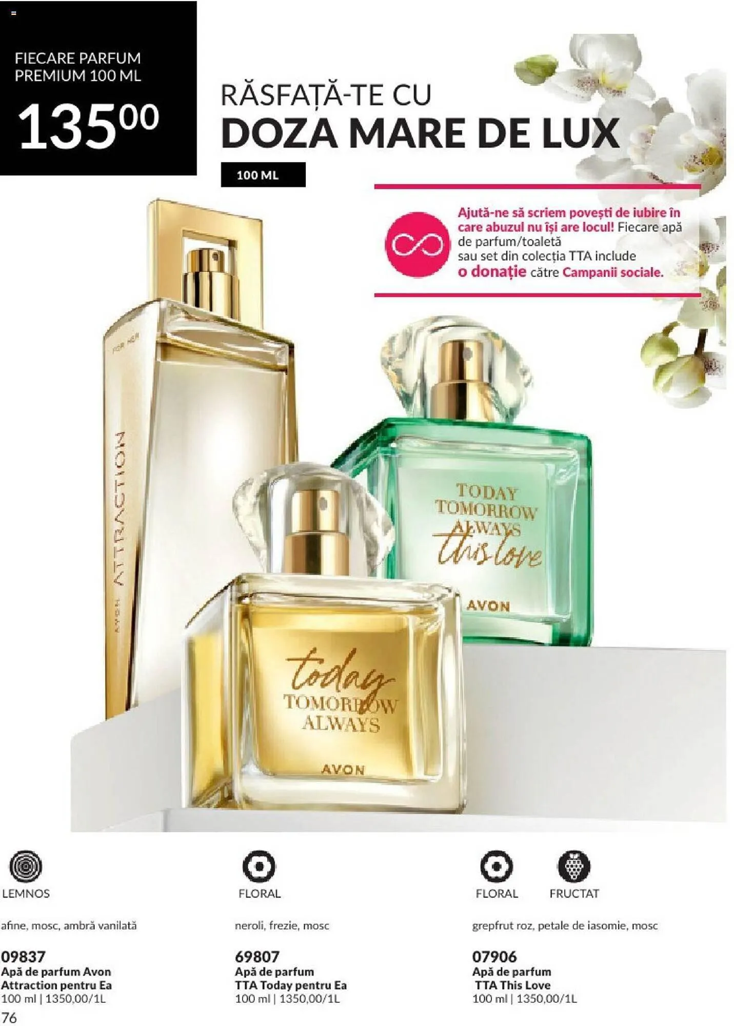 Catalog Avon catalog de la 1 octombrie până la 31 octombrie 2023 - Revista Pagina 78