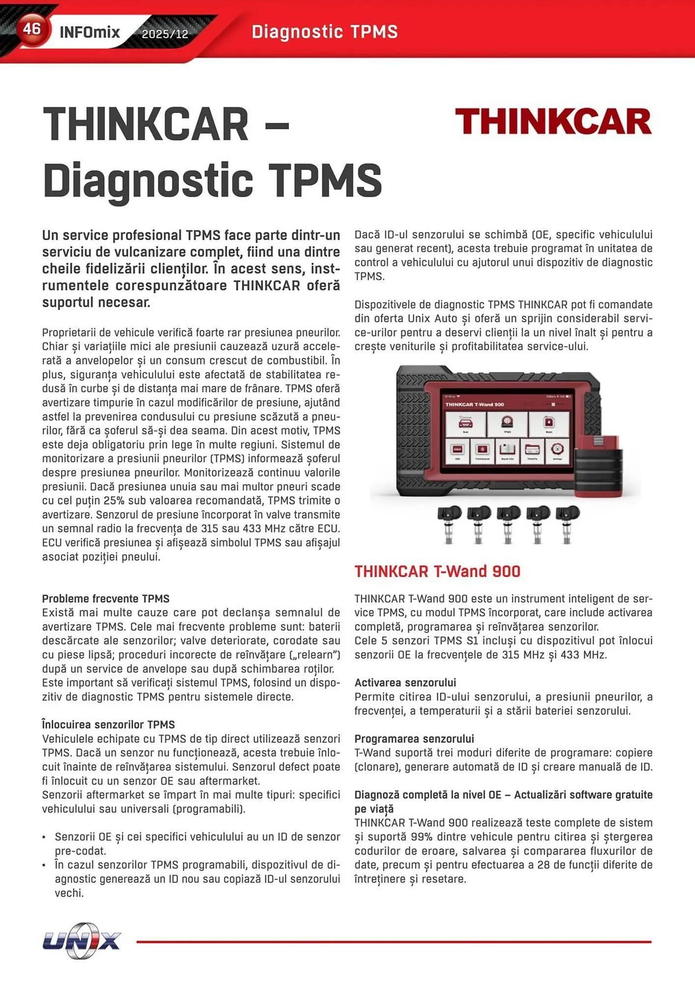 Catalog Catalog UNIX Auto de la 3 decembrie până la 31 decembrie 2025 - Revista Pagina 46