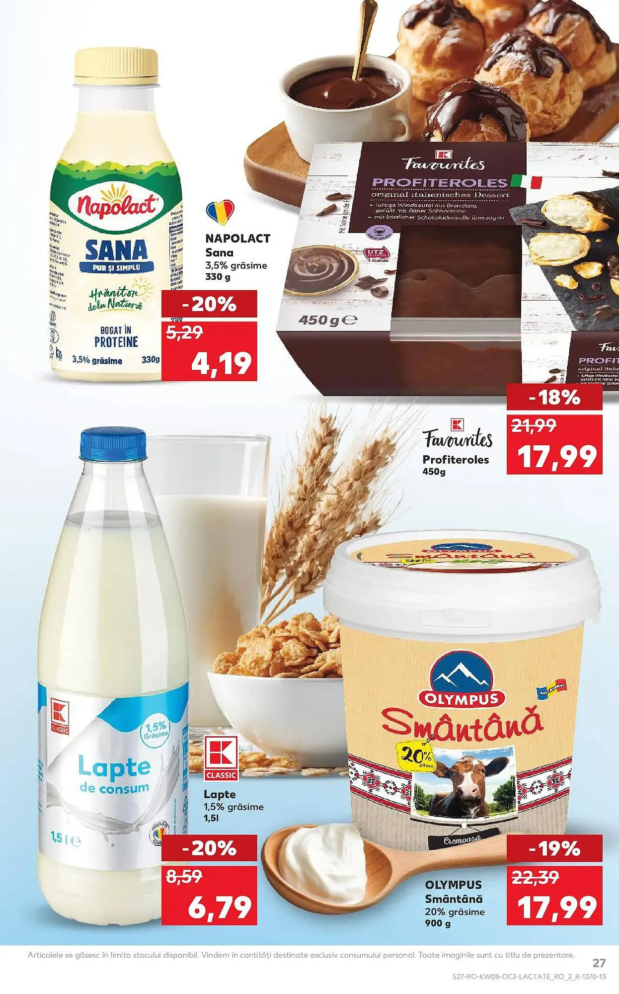 Catalog Catalog Kaufland de la 18 februarie până la 24 februarie 2026 - Revista Pagina 27