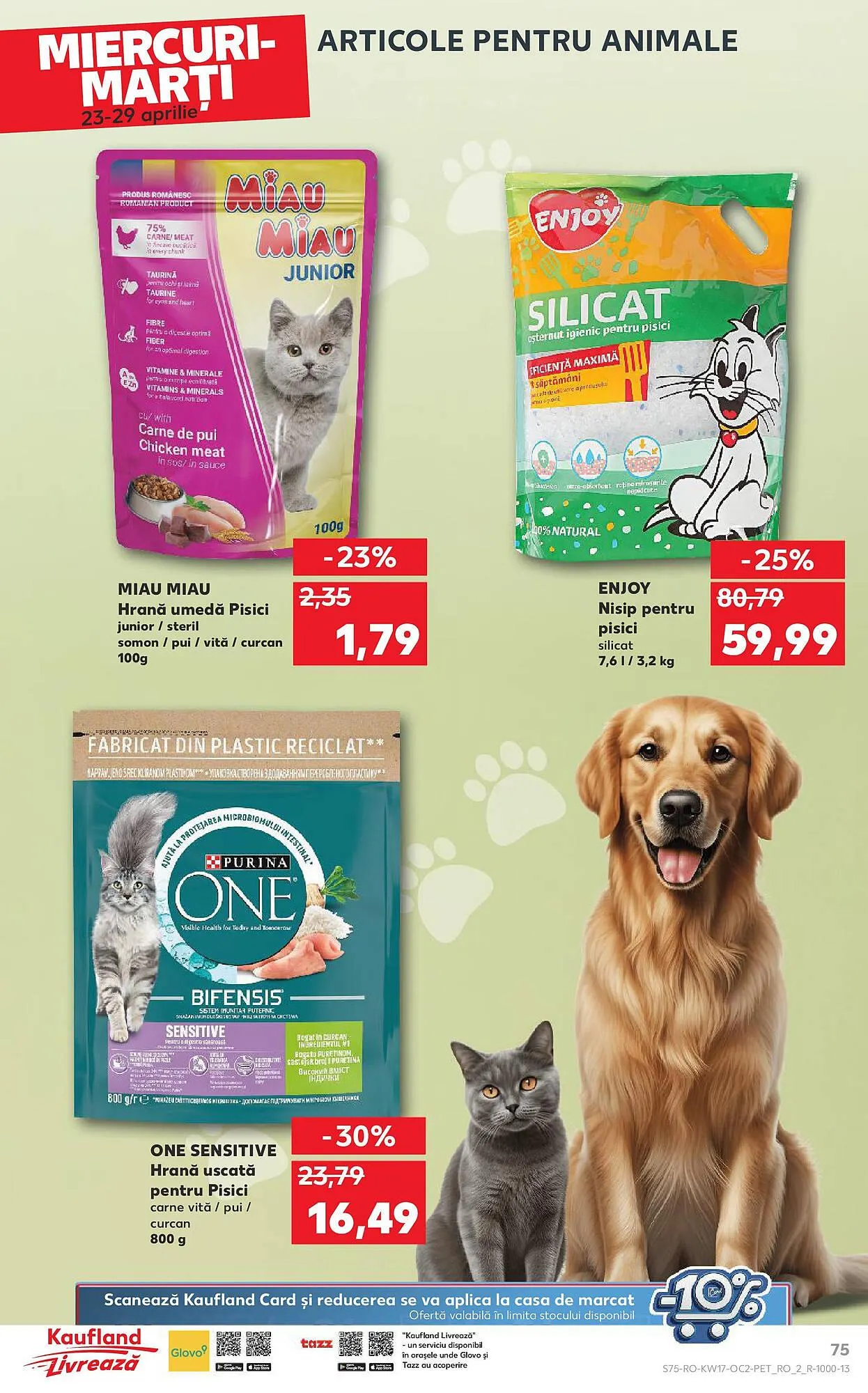 Catalog Catalog Kaufland de la 23 aprilie până la 29 aprilie 2025 - Revista Pagina 75