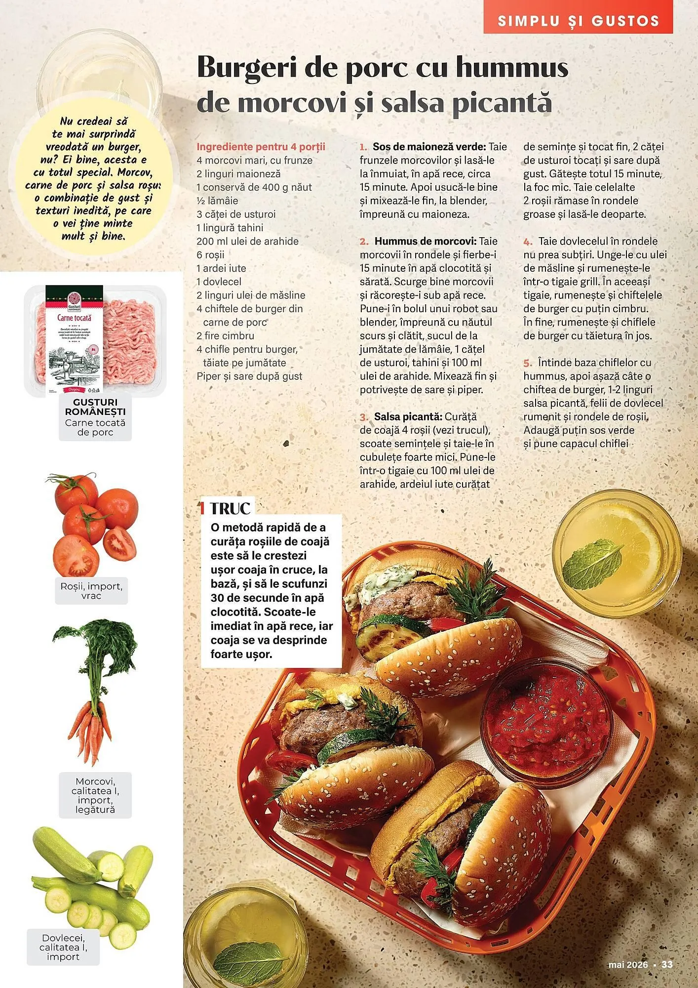 Catalog Catalog Mega Image de la 1 mai până la 31 mai 2026 - Revista Pagina 33