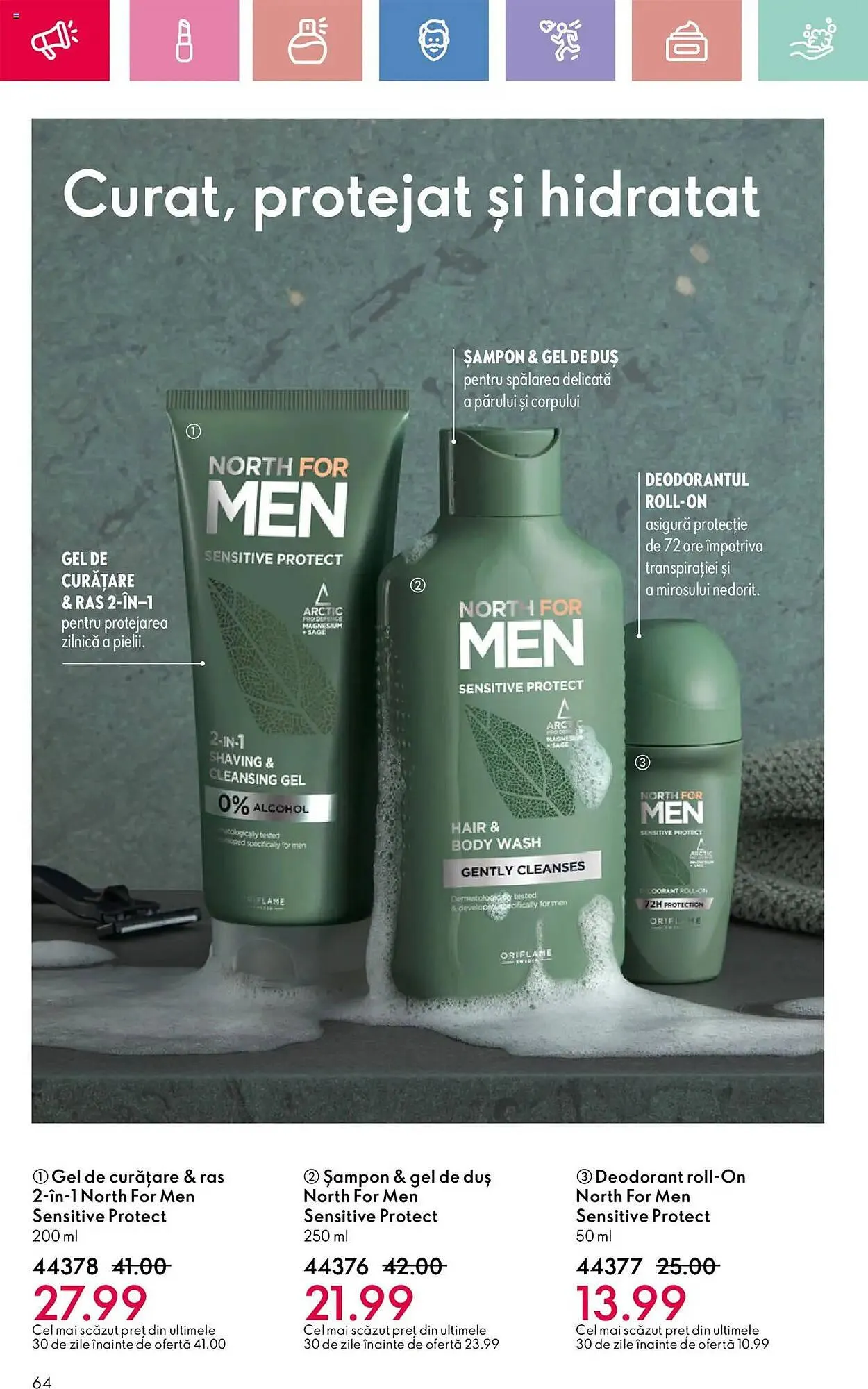Catalog Catalog Oriflame de la 13 aprilie până la 3 mai 2025 - Revista Pagina 64