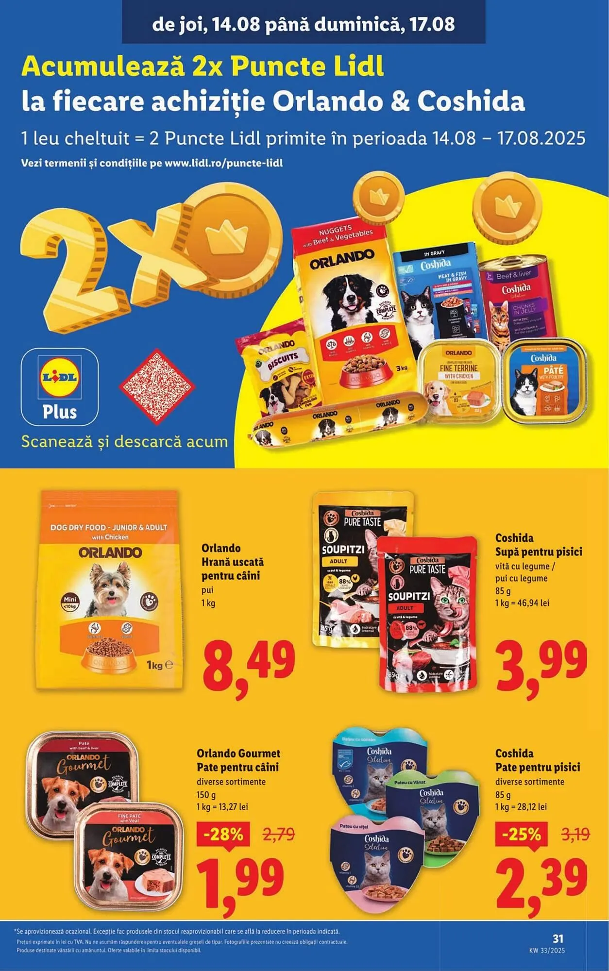 Catalog Catalog Lidl de la 11 august până la 17 august 2025 - Revista Pagina 31