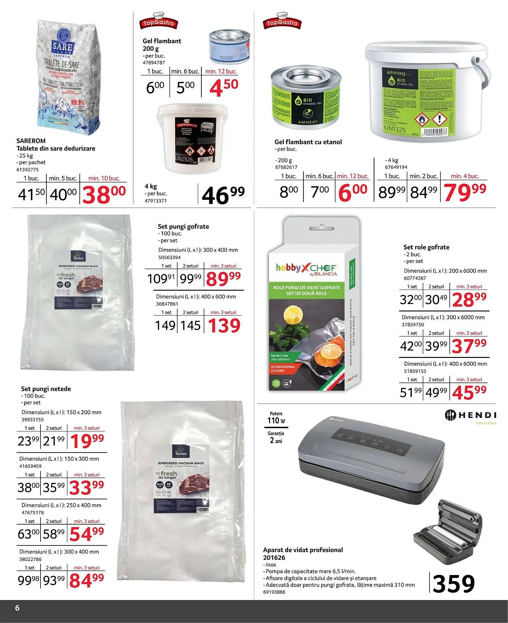 Catalog Catalog Selgros de la 1 noiembrie până la 31 decembrie 2024 - Revista Pagina 6