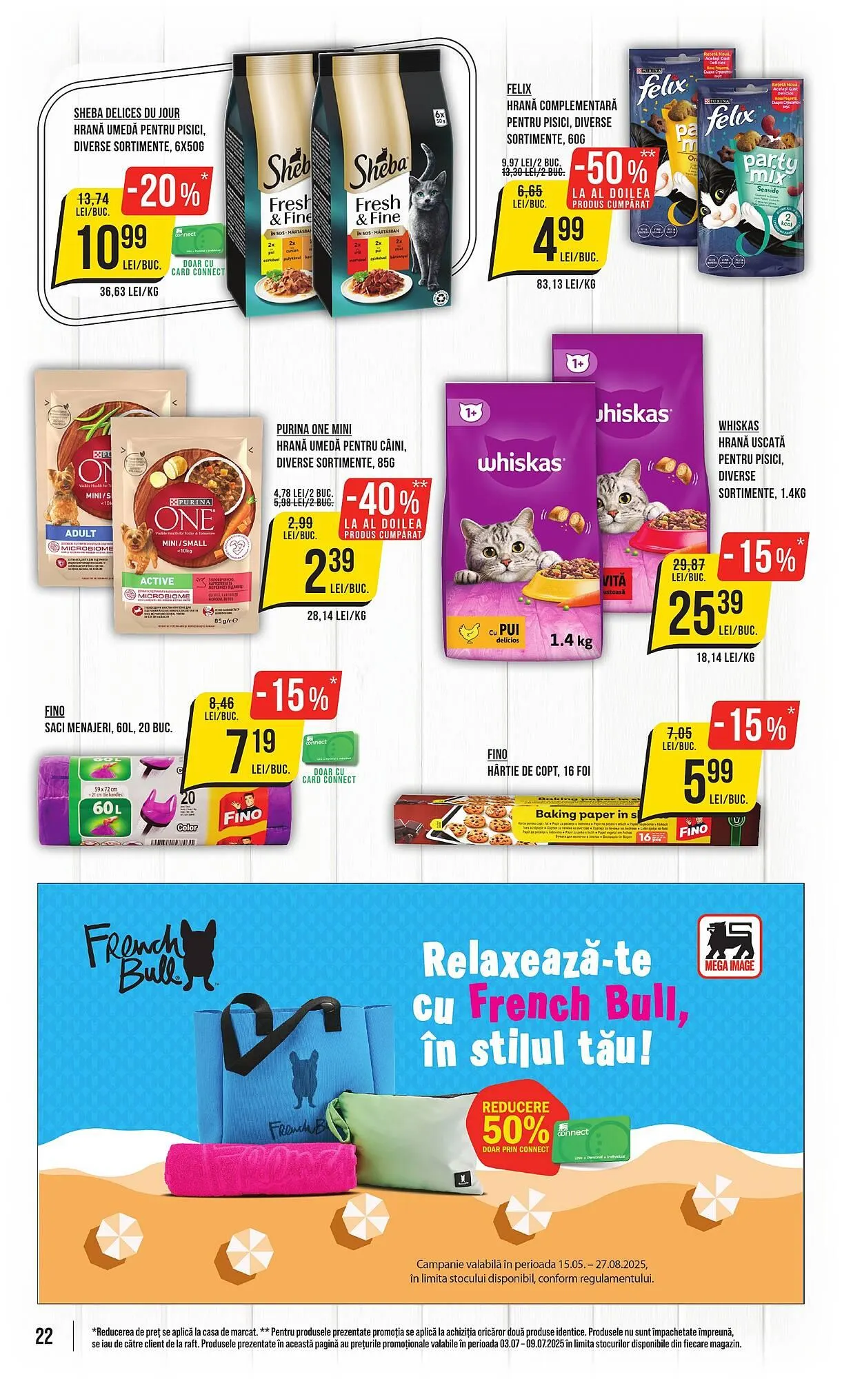 Catalog Catalog Mega Image de la 3 iulie până la 9 iulie 2025 - Revista Pagina 22