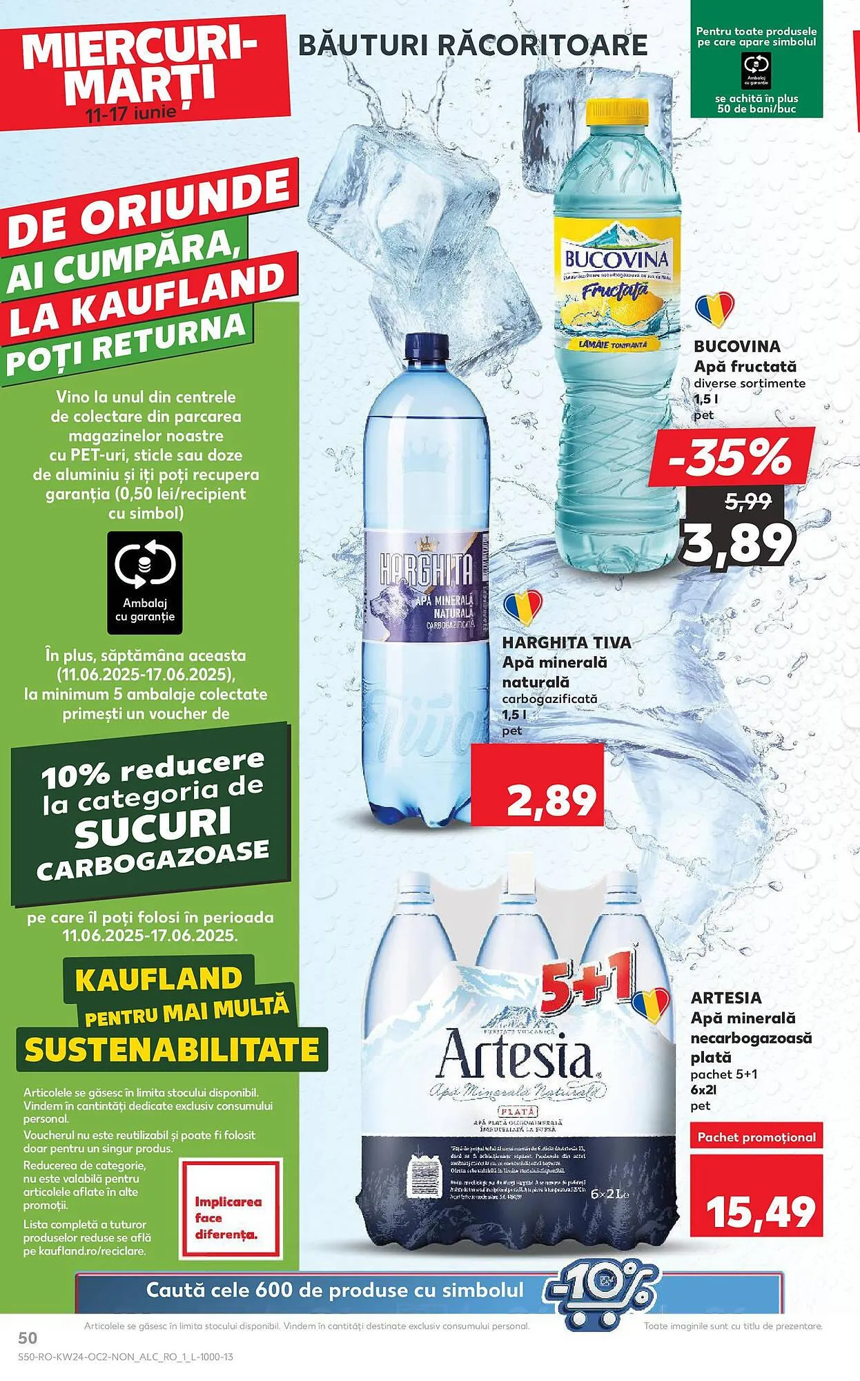 Catalog Catalog Kaufland de la 11 iunie până la 17 iunie 2025 - Revista Pagina 50