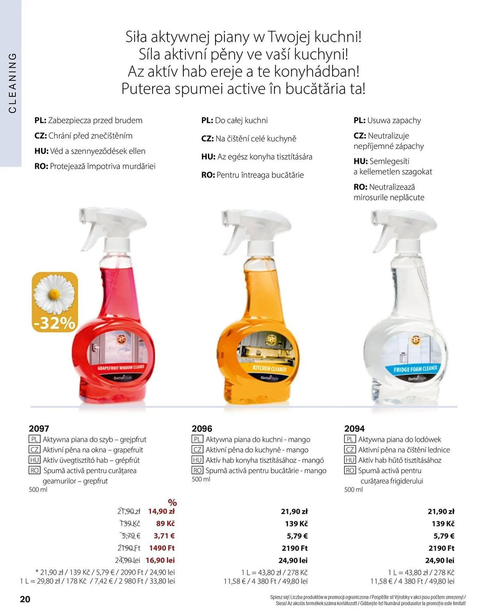 Catalog Catalog BetterStyle de la 1 aprilie până la 30 aprilie 2025 - Revista Pagina 20