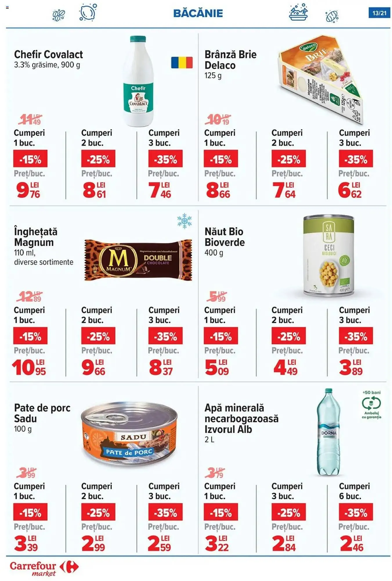 Catalog Catalog Carrefour Market de la 25 iunie până la 1 iulie 2025 - Revista Pagina 13