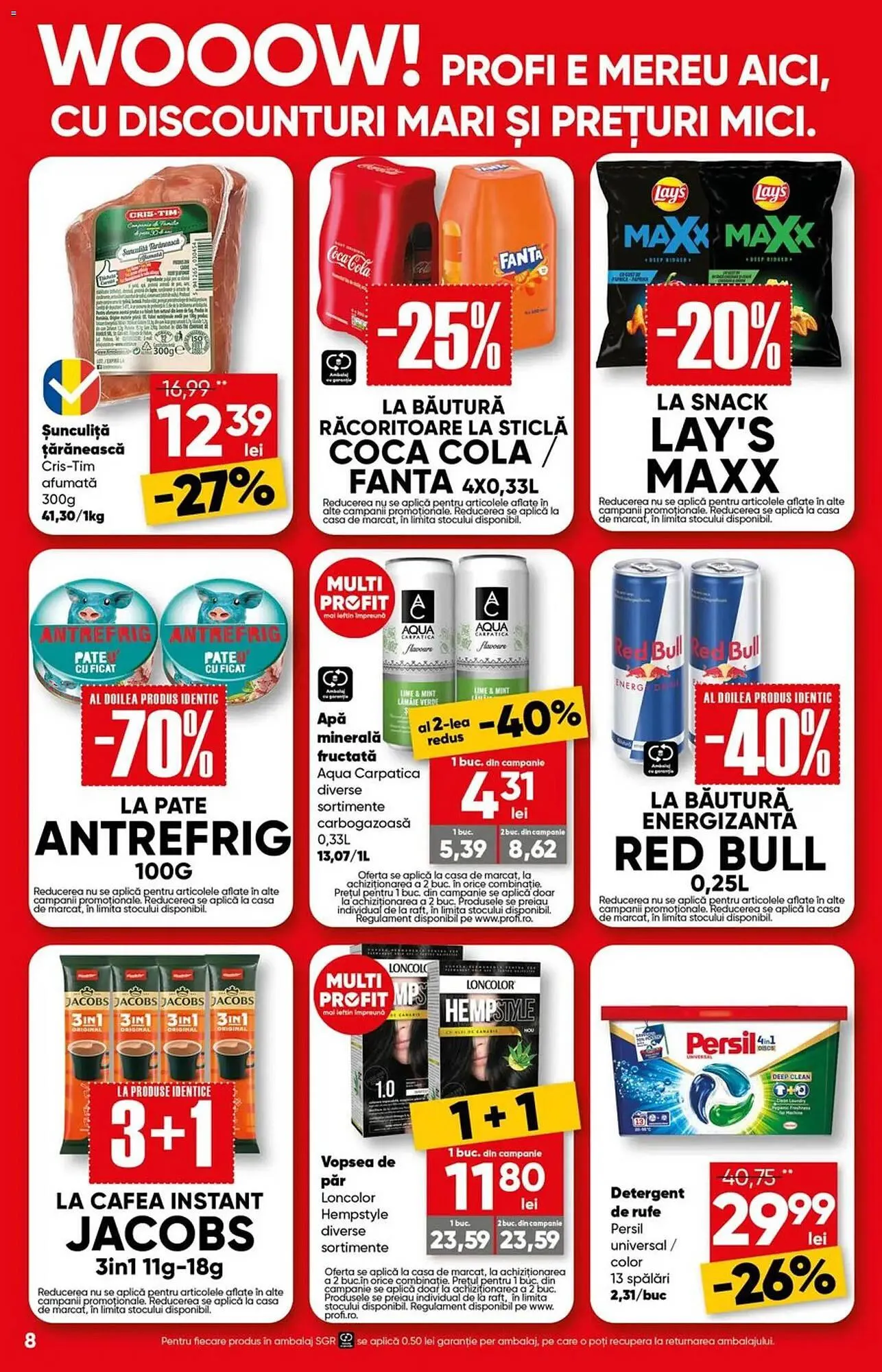 Catalog Catalog PROFI de la 29 aprilie până la 12 mai 2026 - Revista Pagina 8