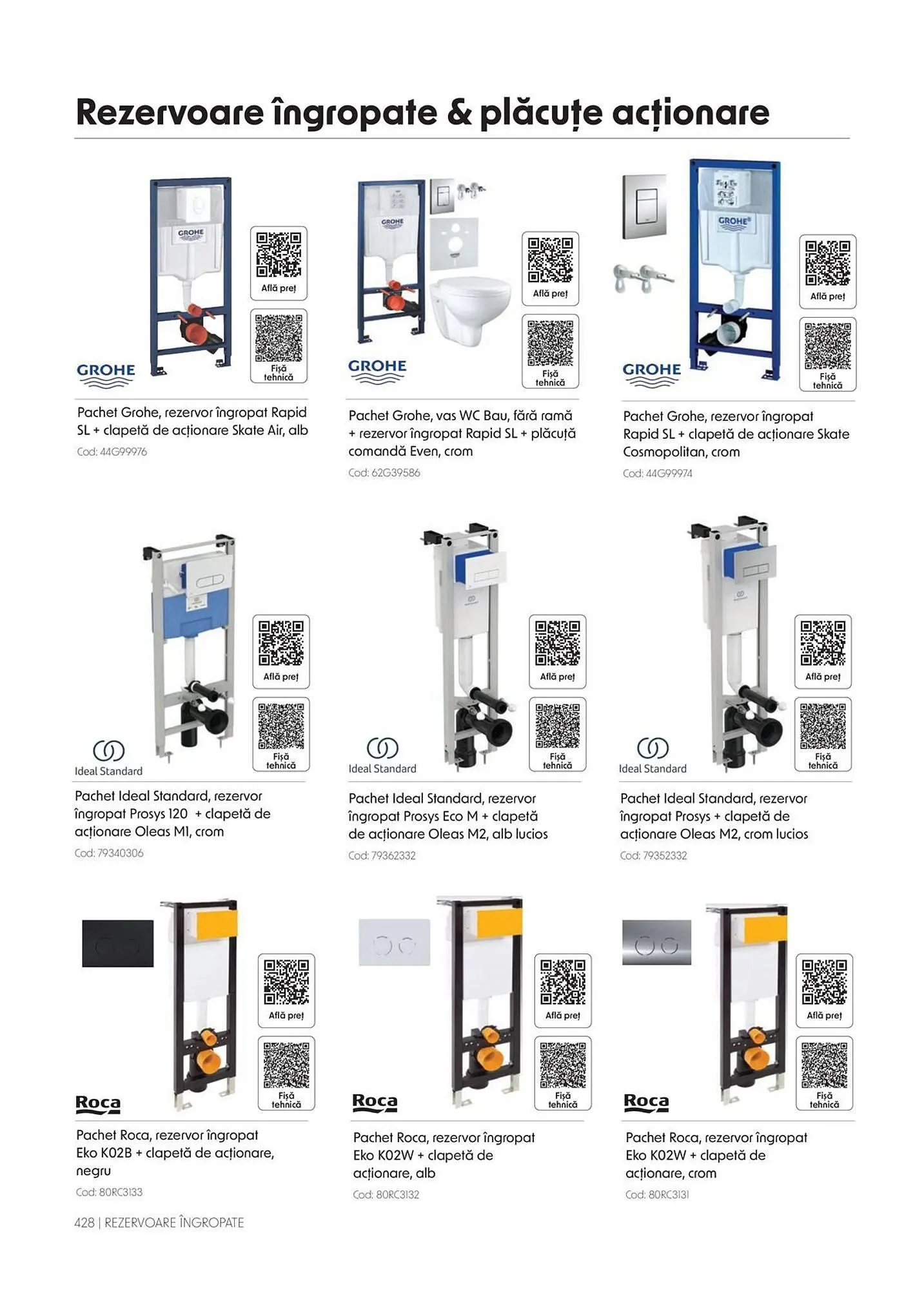 Catalog Catalog Romstal de la 1 aprilie până la 31 decembrie 2026 - Revista Pagina 428