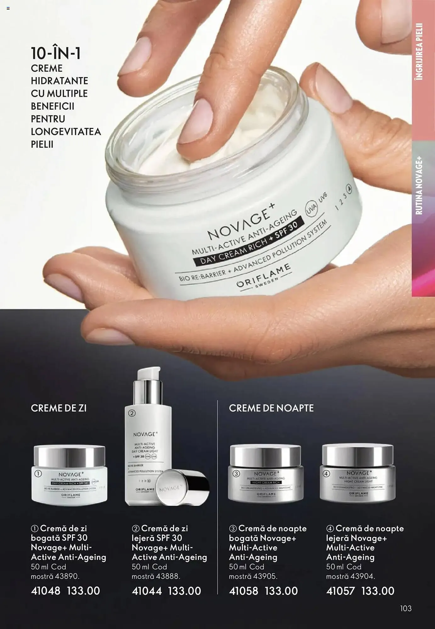 Catalog Catalog Oriflame de la 11 noiembrie până la 2 decembrie 2025 - Revista Pagina 103