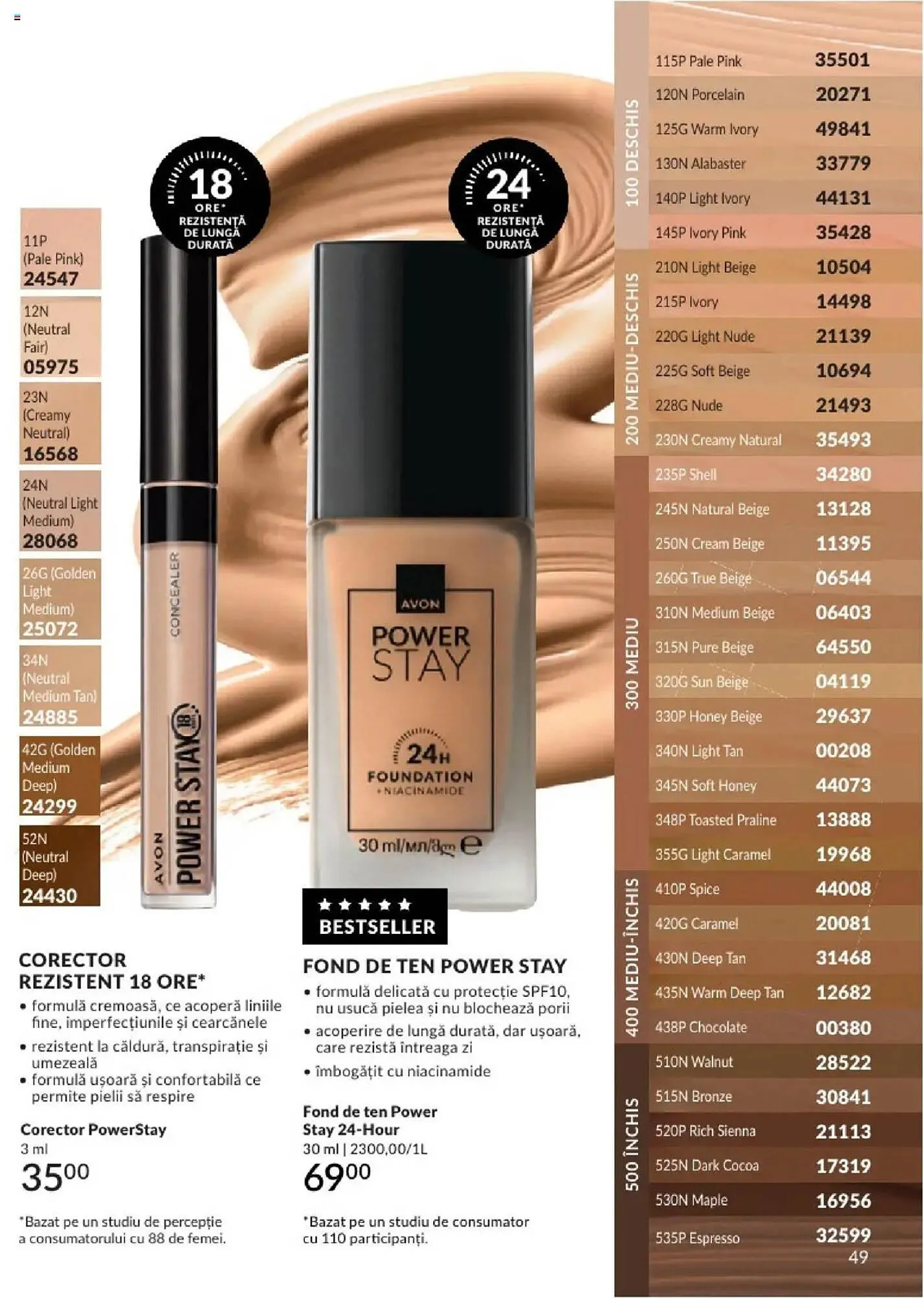 Catalog Catalog Avon de la 1 aprilie până la 30 aprilie 2025 - Revista Pagina 49