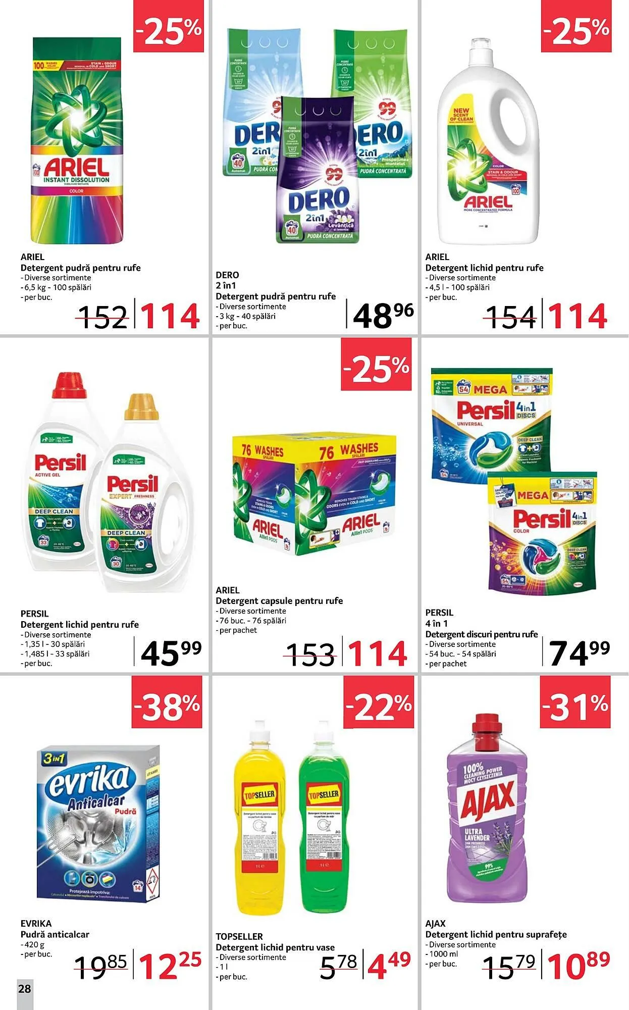 Catalog Catalog Selgros de la 18 aprilie până la 1 mai 2025 - Revista Pagina 28