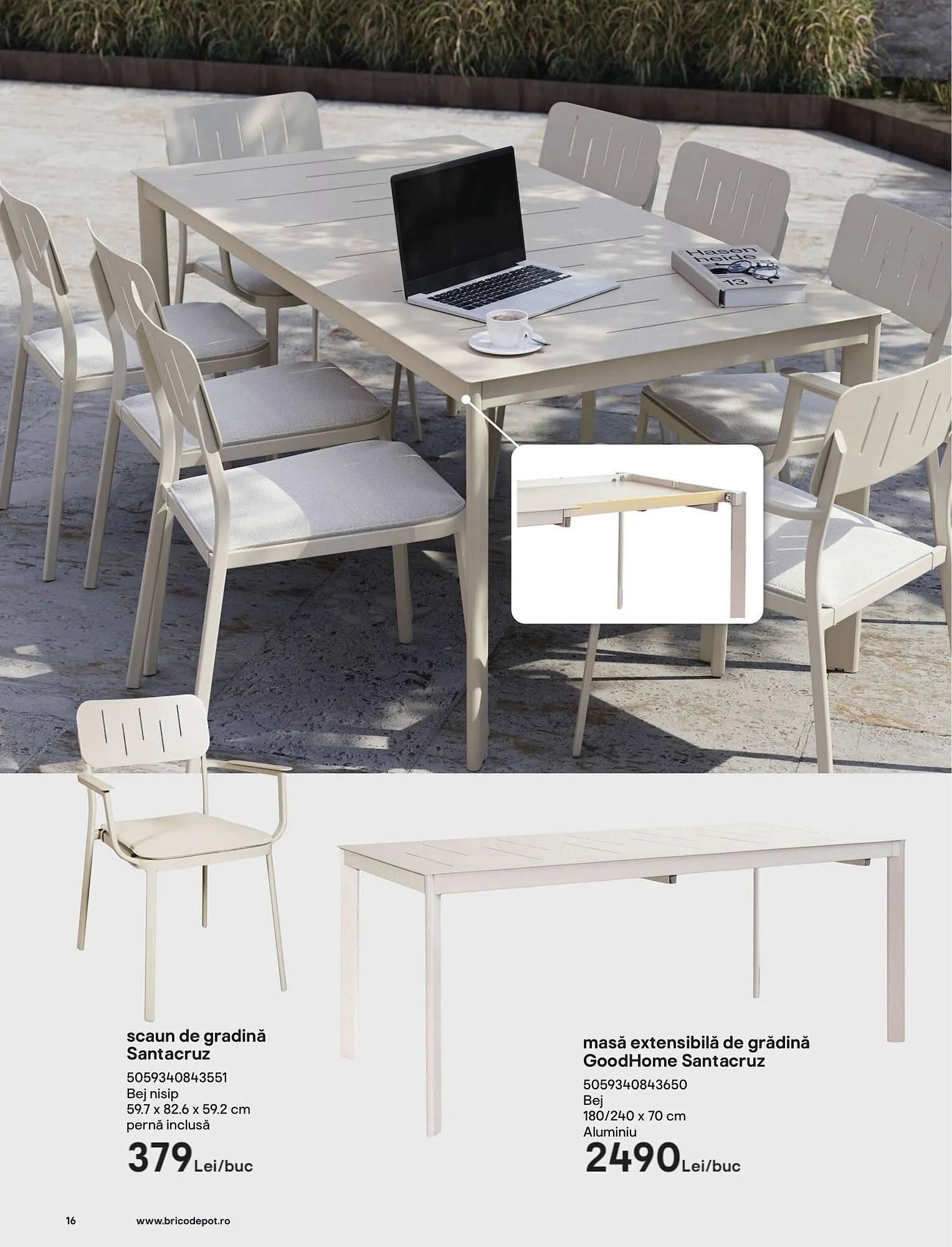 Catalog Catalog Brico Depôt de la 9 mai până la 22 aprilie 2025 - Revista Pagina 16