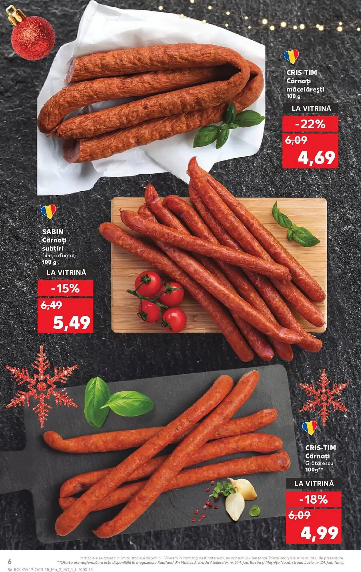 Catalog Catalog Kaufland de la 3 decembrie până la 9 decembrie 2025 - Revista Pagina 6
