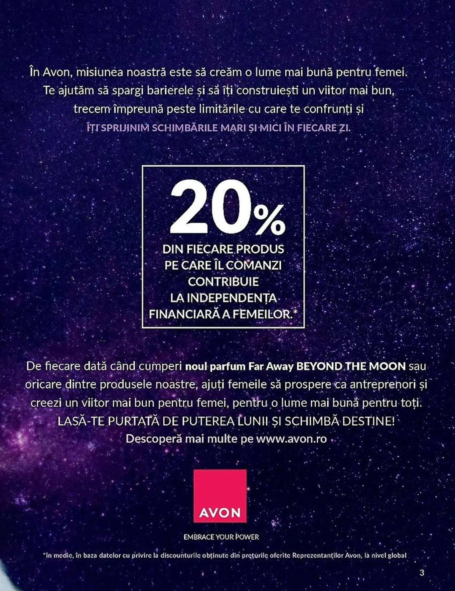 Catalog Avon catalog de la 1 septembrie până la 30 septembrie 2023 - Revista Pagina 3