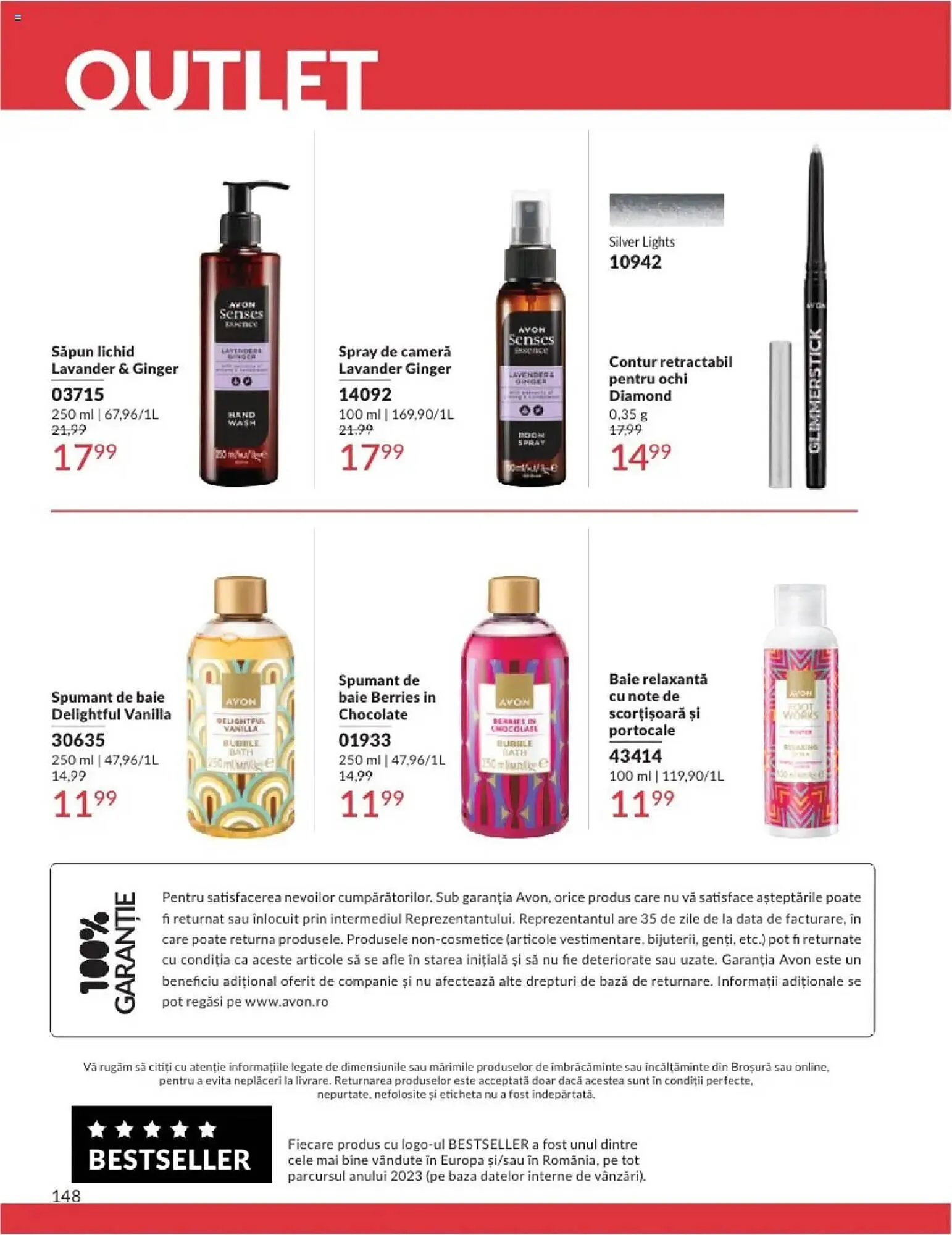 Catalog Catalog Avon de la 1 aprilie până la 30 aprilie 2025 - Revista Pagina 148
