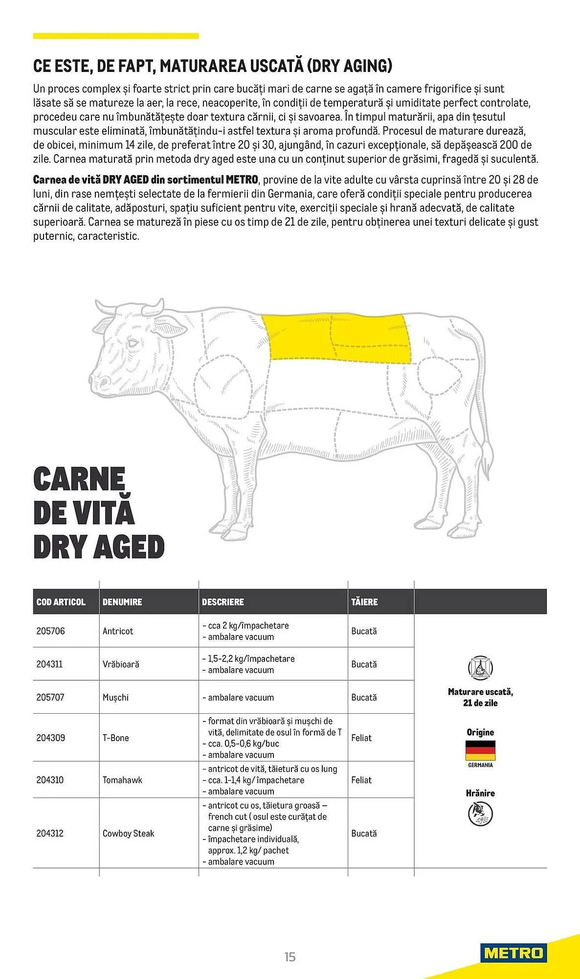 Catalog Catalog Metro de la 9 aprilie până la 31 decembrie 2025 - Revista Pagina 15