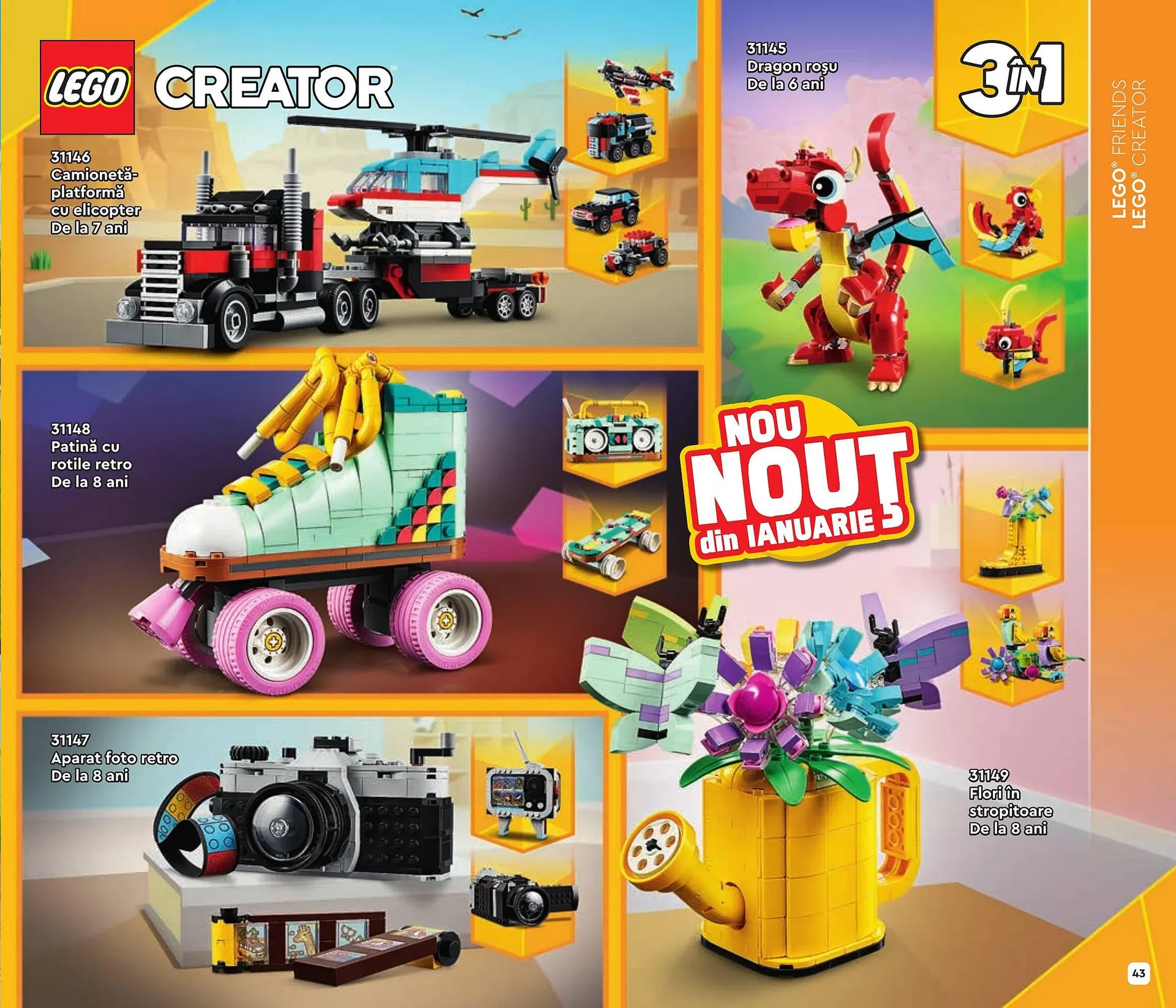 Catalog Lego catalog de la 1 ianuarie până la 30 iunie 2024 - Revista Pagina 43