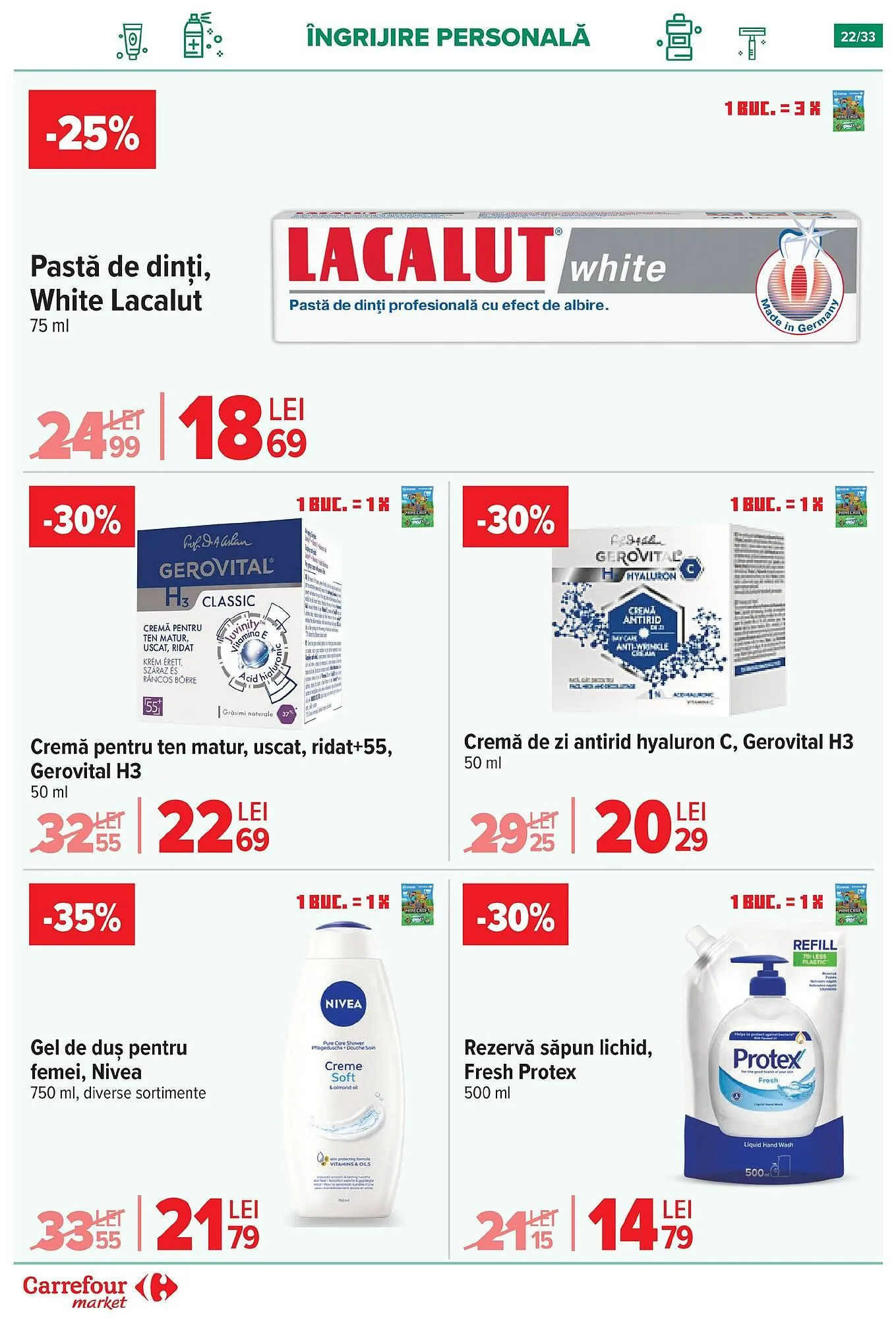 Catalog Catalog Carrefour Market de la 1 octombrie până la 14 octombrie 2025 - Revista Pagina 23
