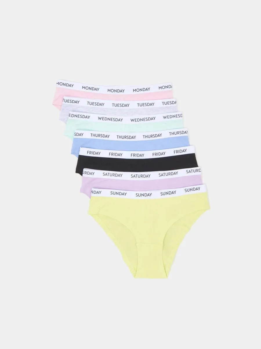 Set de 7 perechi de chiloți