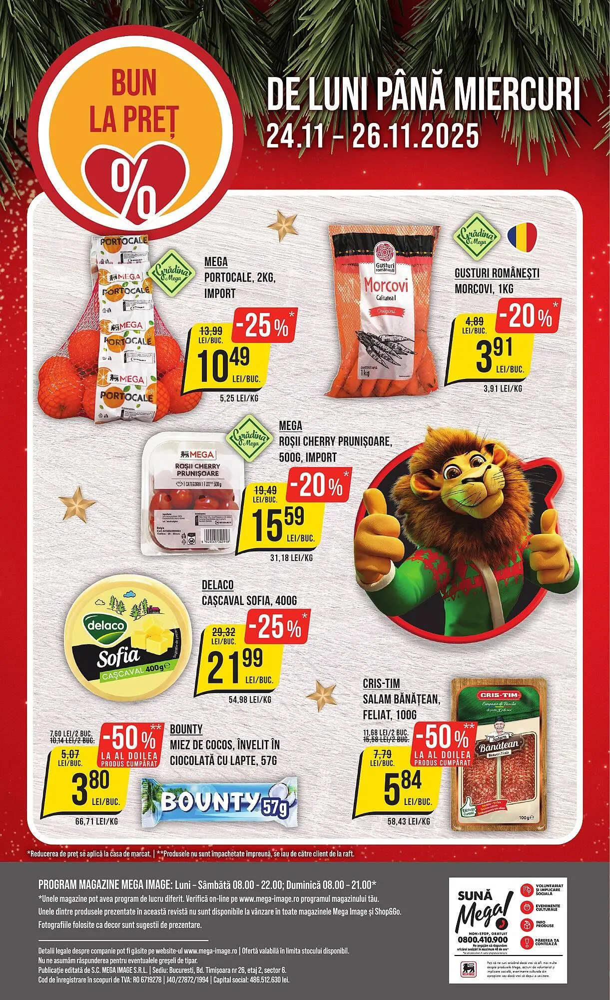 Catalog Catalog Mega Image de la 20 noiembrie până la 26 noiembrie 2025 - Revista Pagina 24