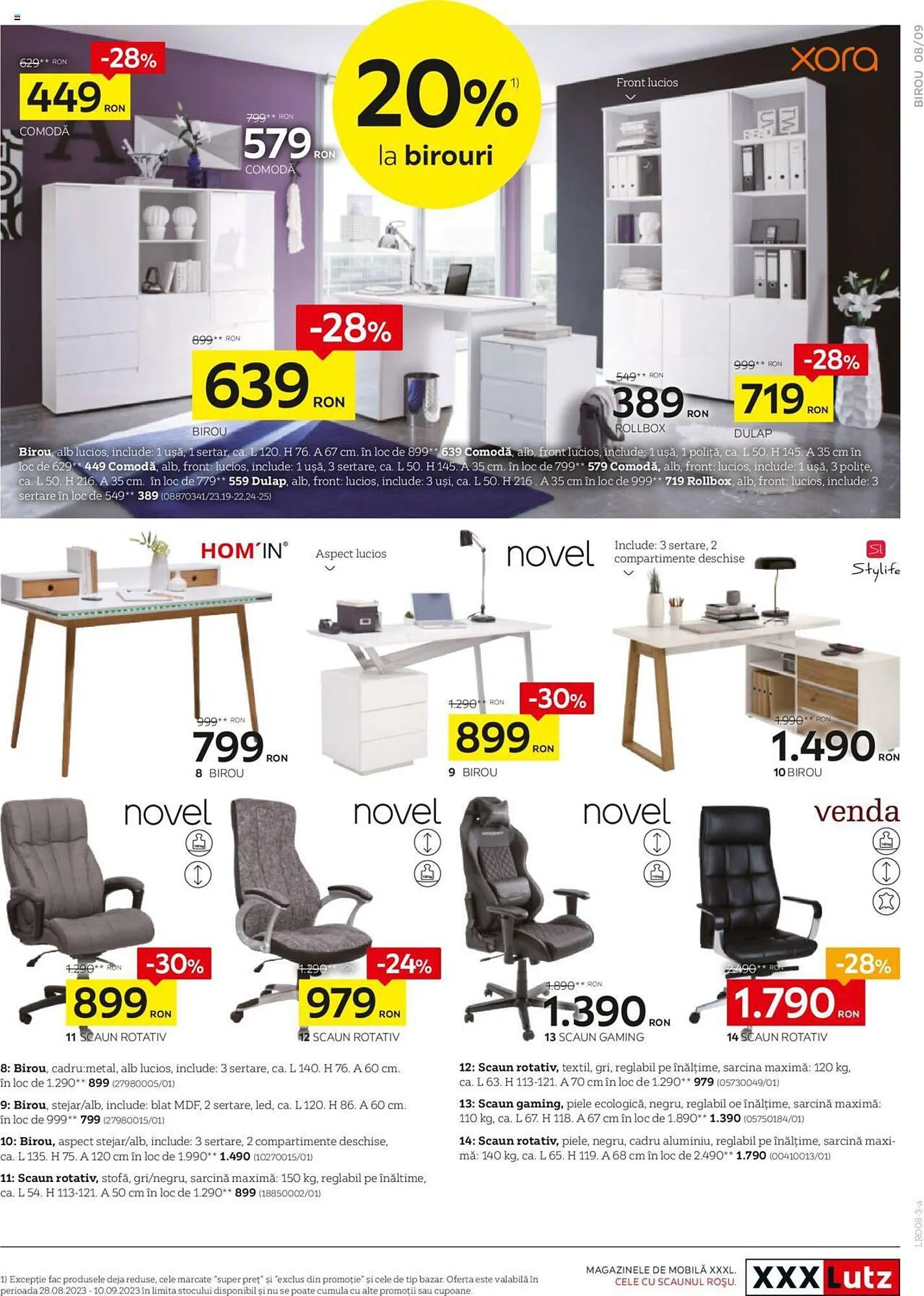 Catalog XXXLutz catalog de la 1 august până la 31 august 2023 - Revista Pagina 9