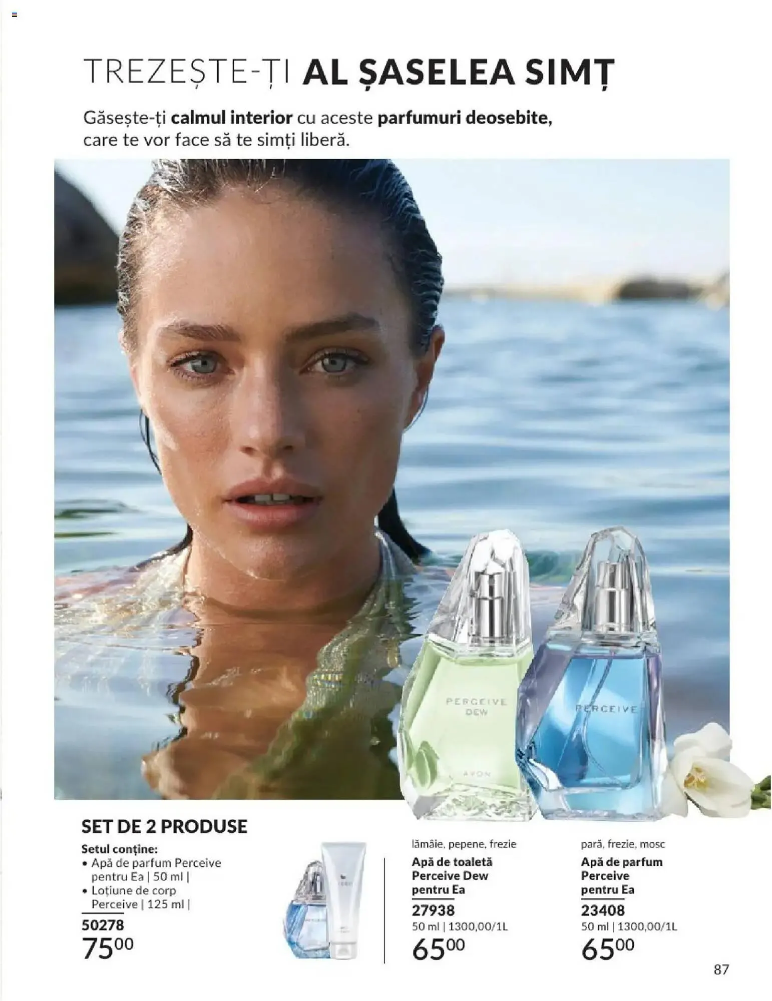 Catalog Catalog Avon de la 1 aprilie până la 30 aprilie 2025 - Revista Pagina 87