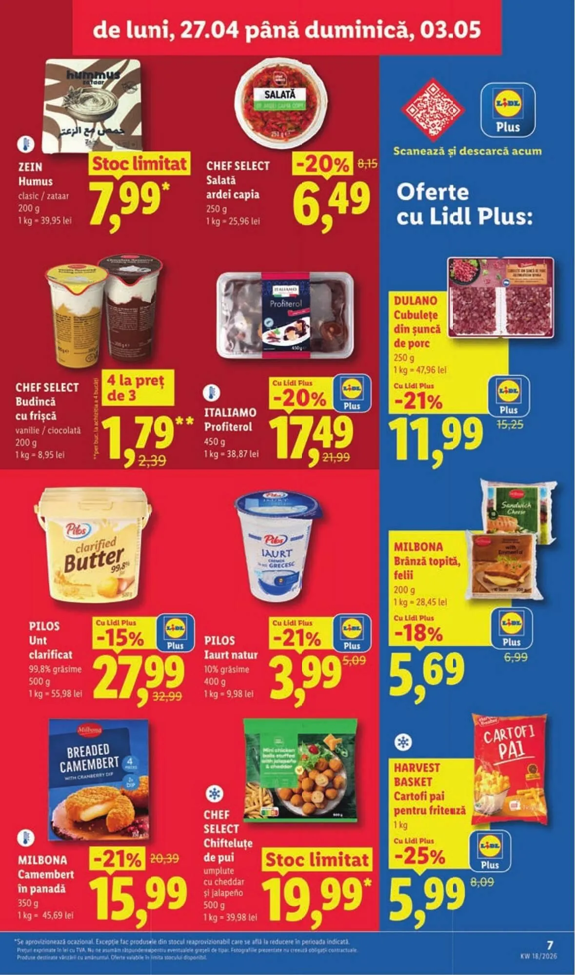 Catalog Catalog Lidl de la 27 aprilie până la 3 mai 2026 - Revista Pagina 7