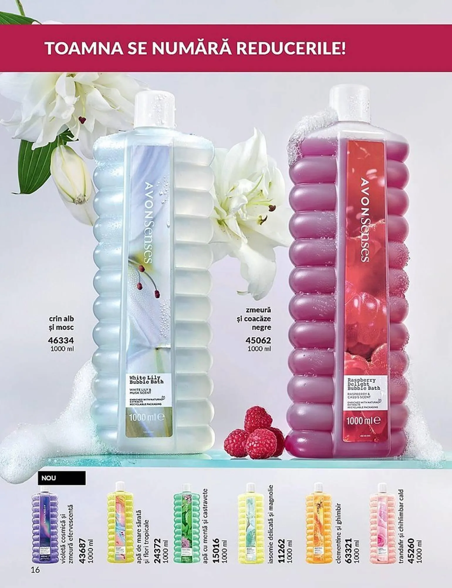 Catalog Avon catalog de la 1 octombrie până la 31 octombrie 2023 - Revista Pagina 16