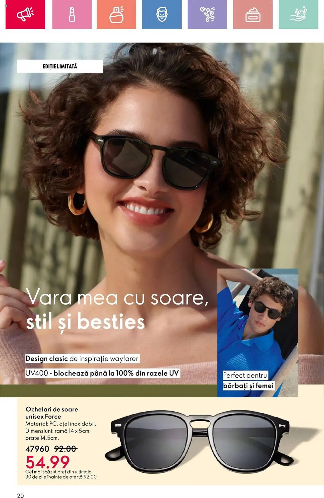 Catalog Catalog Oriflame de la 6 iulie până la 26 iulie 2025 - Revista Pagina 20