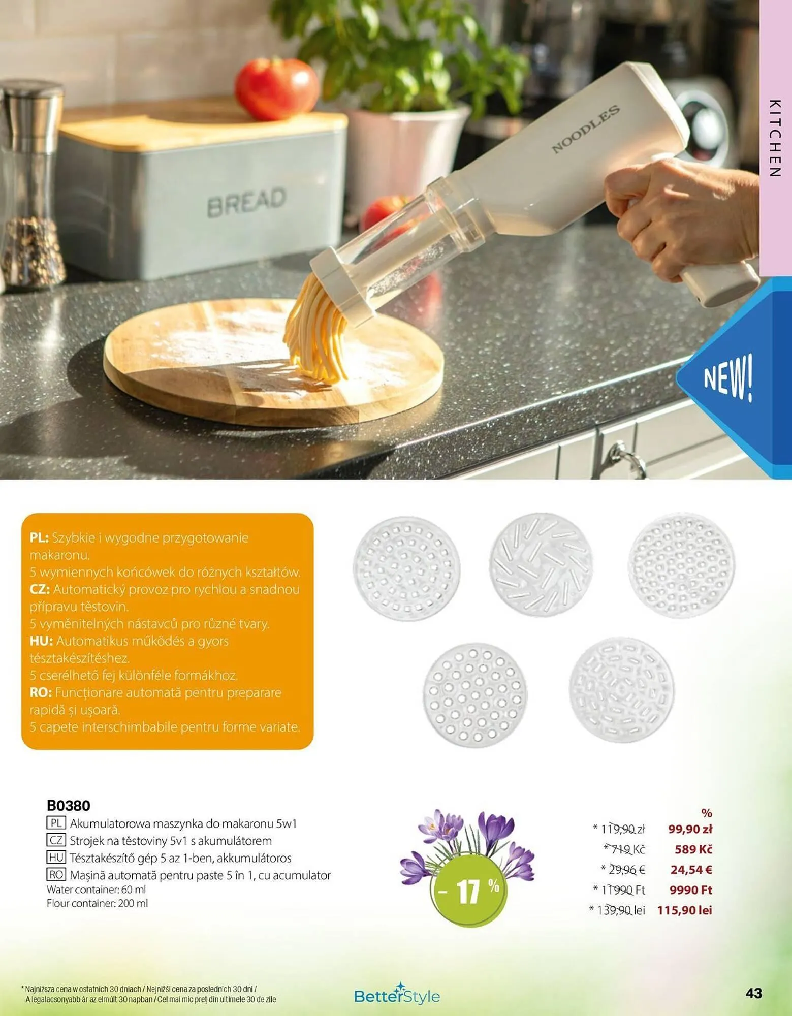 Catalog Catalog BetterStyle de la 1 aprilie până la 30 aprilie 2026 - Revista Pagina 43