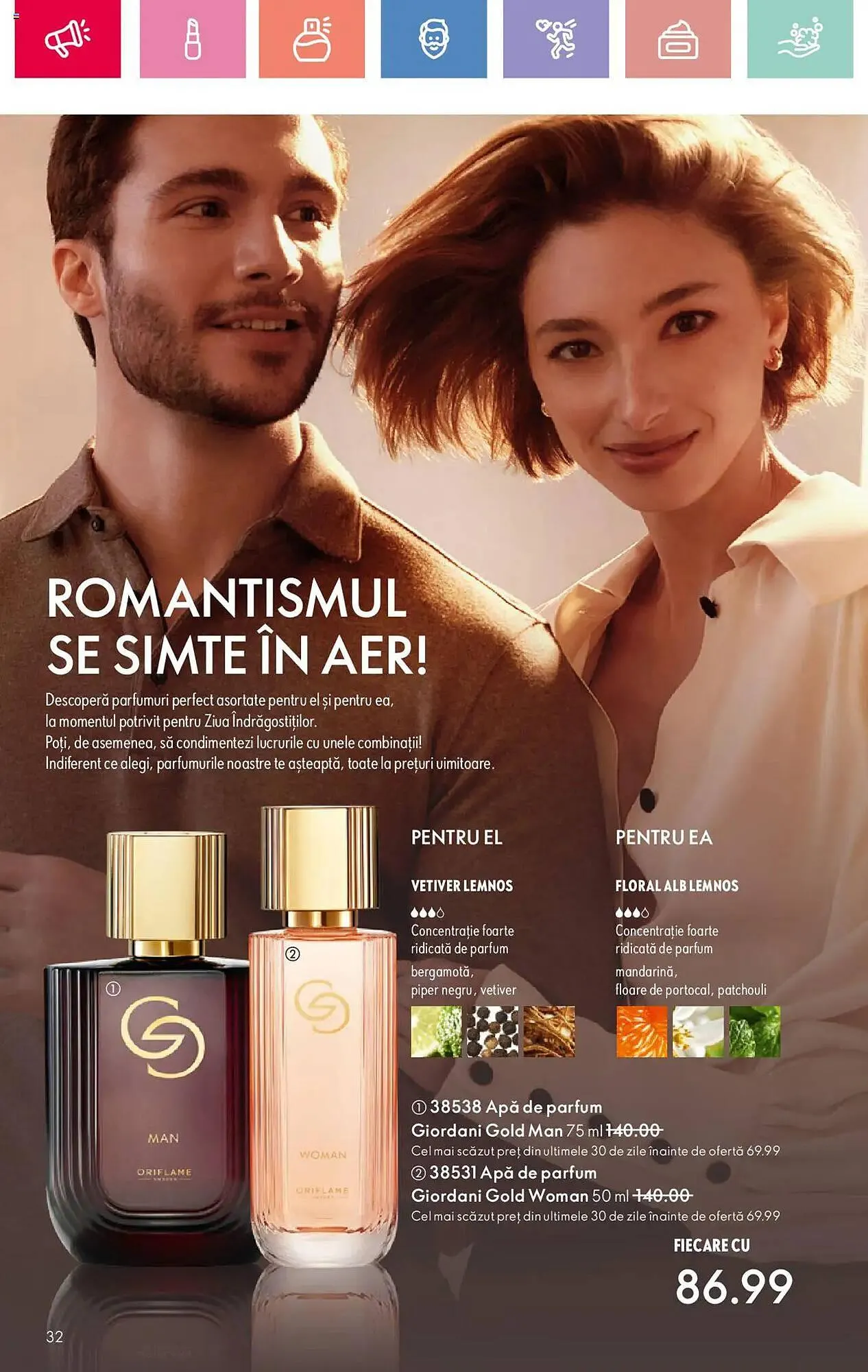 Catalog Catalog Oriflame de la 19 ianuarie până la 8 februarie 2025 - Revista Pagina 32