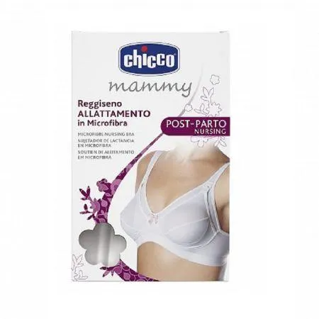 Sutien de alaptare, microfibra marimea 3C alb, 01161-7, Chicco