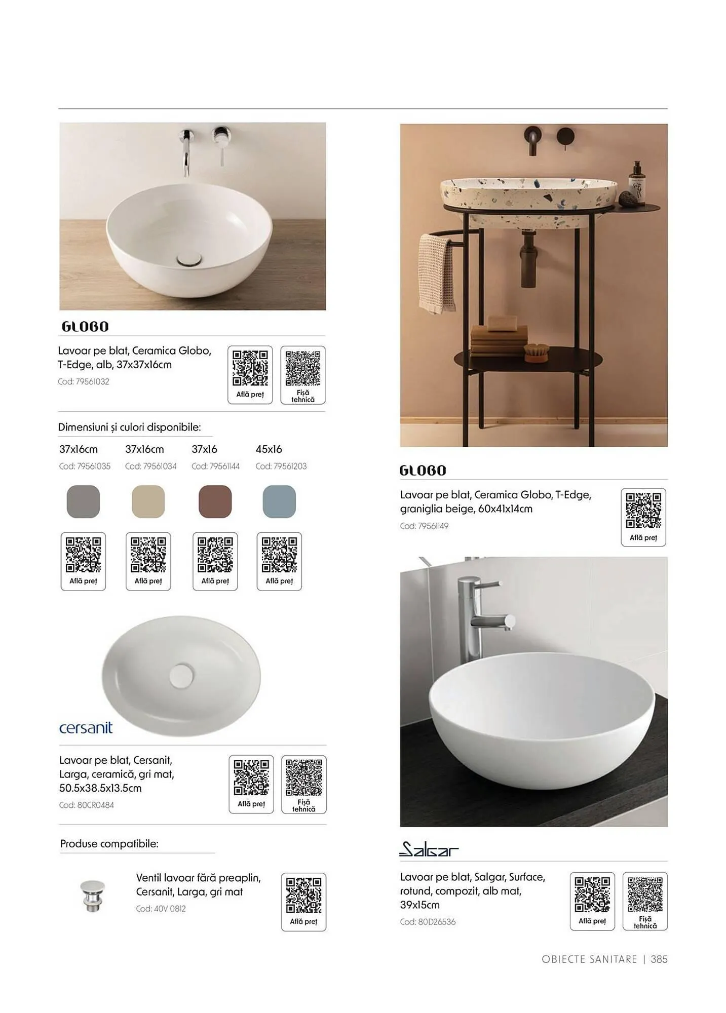 Catalog Catalog Romstal de la 1 aprilie până la 31 decembrie 2026 - Revista Pagina 385