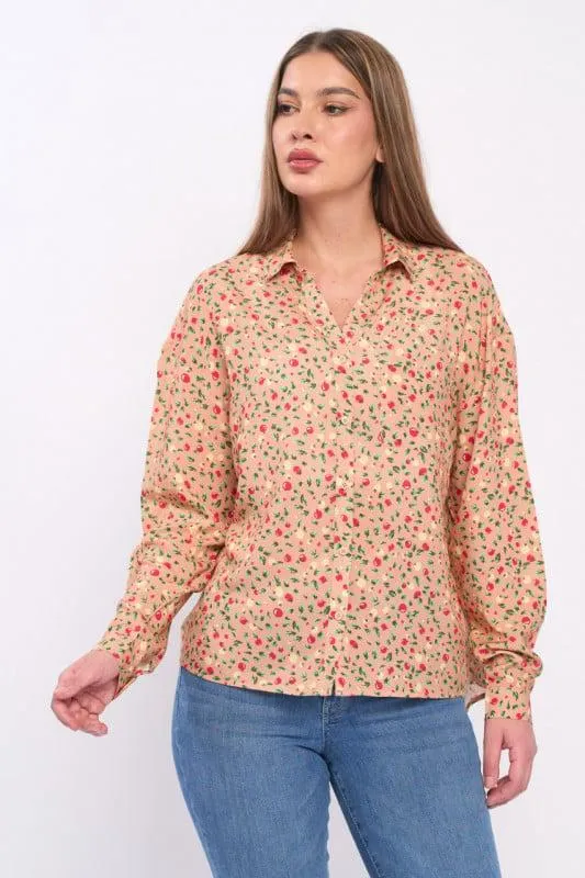 Kenvelo - Camasa maneca lunga dama cu model