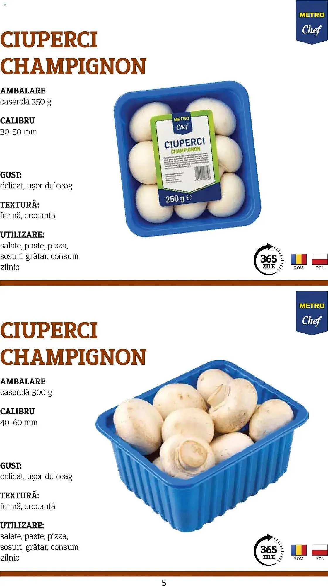 Catalog Catalog Metro de la 9 noiembrie până la 31 decembrie 2026 - Revista Pagina 5