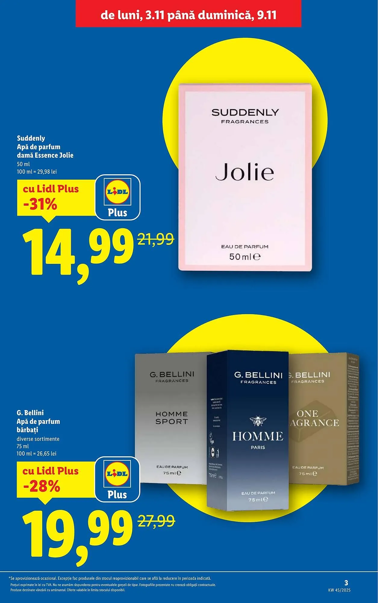 Catalog Catalog Lidl de la 3 noiembrie până la 9 noiembrie 2025 - Revista Pagina 3
