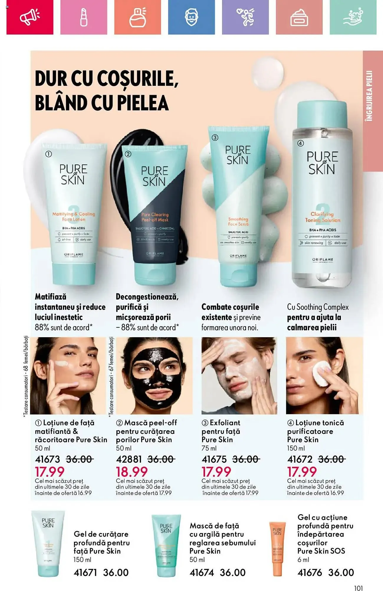 Catalog Catalog Oriflame de la 26 iulie până la 19 august 2025 - Revista Pagina 101