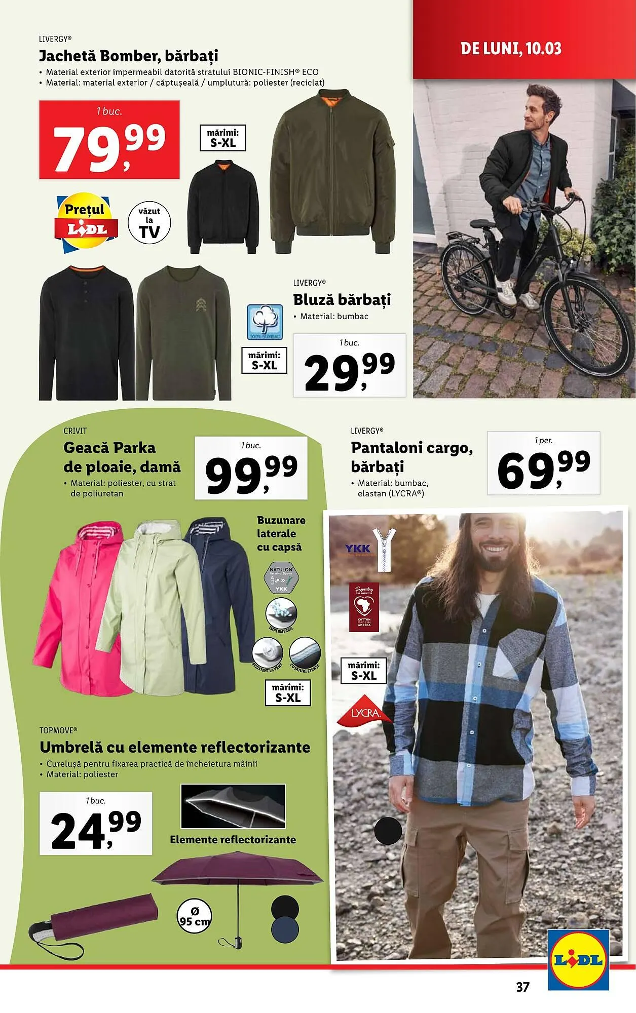 Catalog Catalog Lidl de la 10 martie până la 16 martie 2025 - Revista Pagina 37