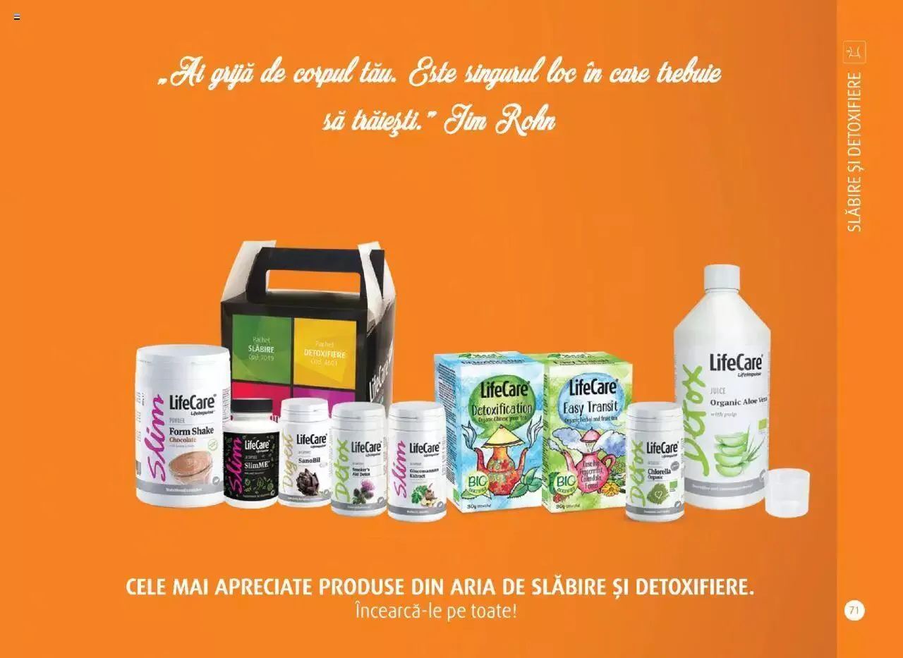 Catalog Catalog Life Care primavara-vara 2023 de la 1 martie până la 31 decembrie 2023 - Revista Pagina 73