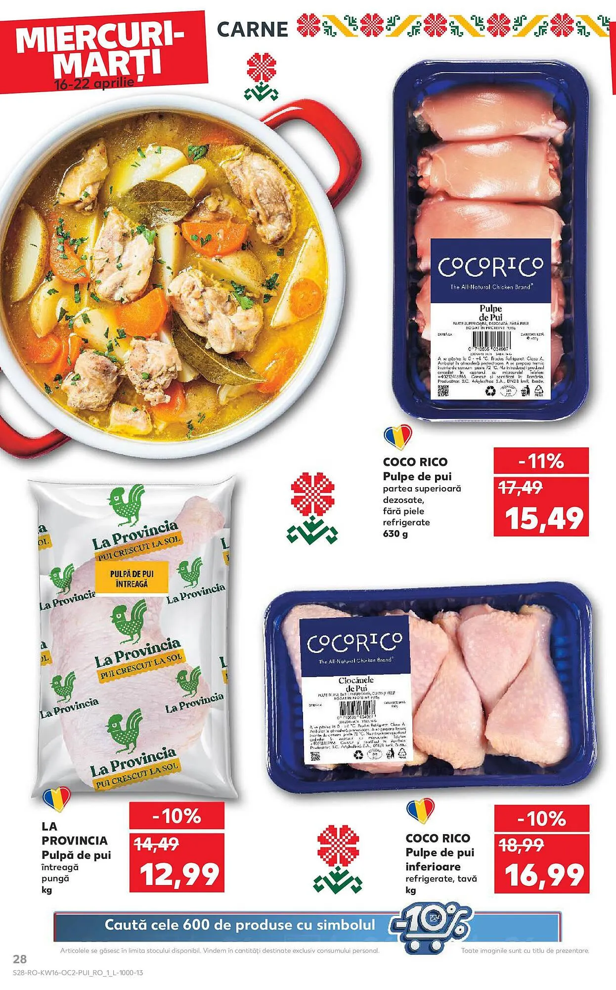 Catalog Catalog Kaufland de la 16 aprilie până la 22 aprilie 2025 - Revista Pagina 28