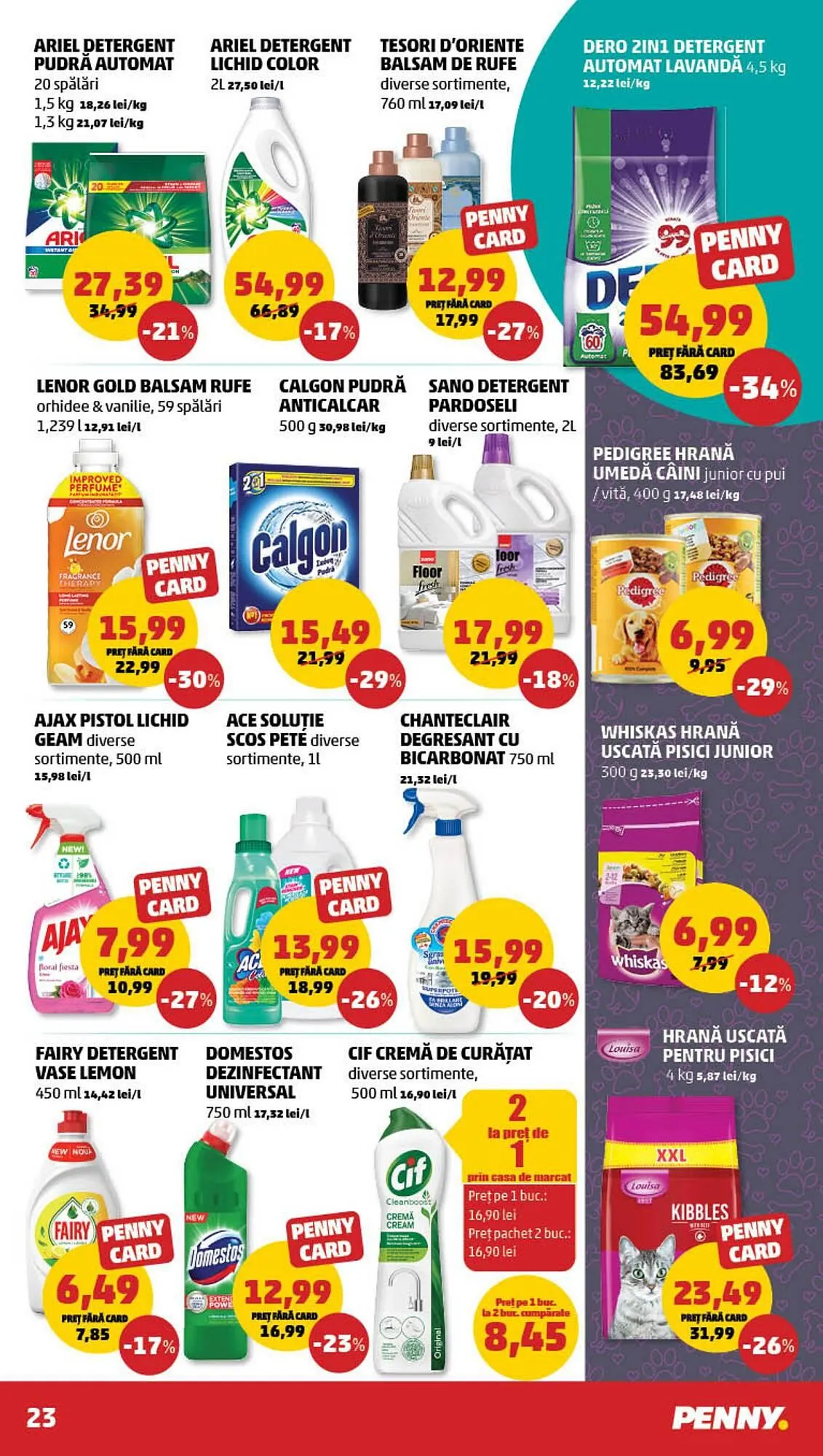 Catalog Catalog Penny de la 9 aprilie până la 15 aprilie 2025 - Revista Pagina 23