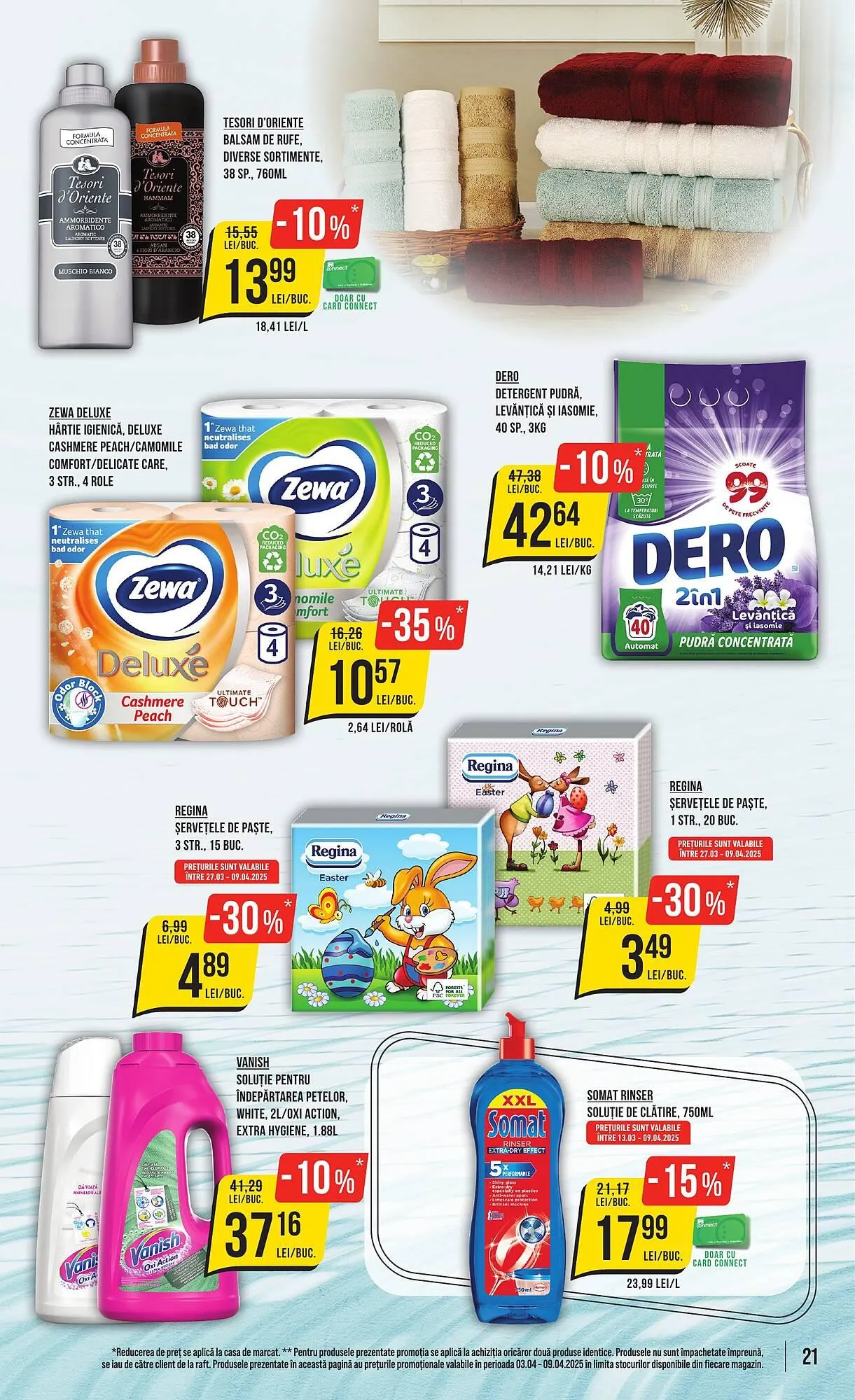 Catalog Catalog Mega Image de la 3 aprilie până la 9 aprilie 2025 - Revista Pagina 21