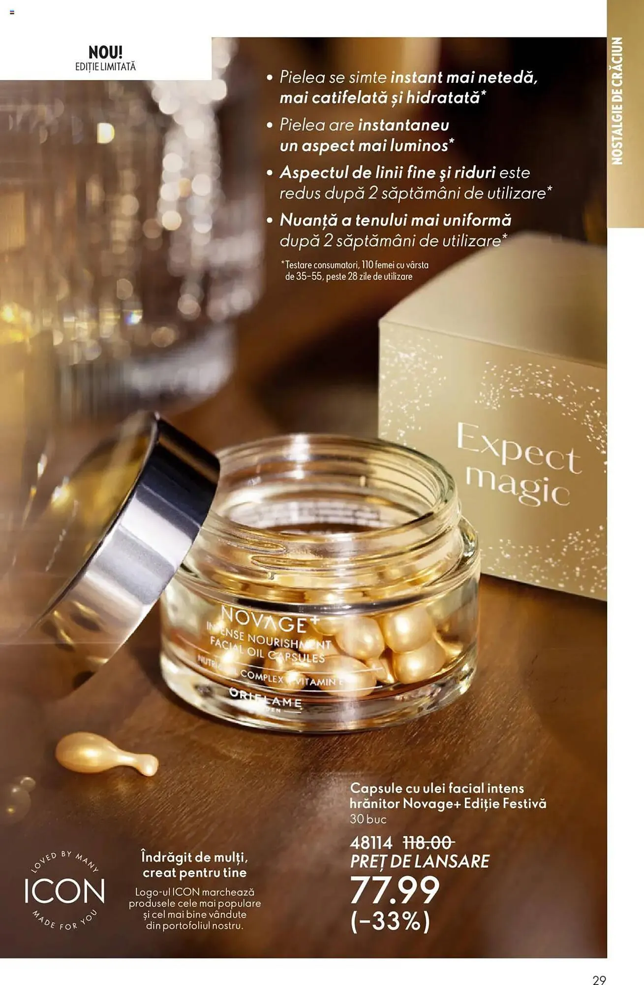 Catalog Catalog Oriflame de la 11 noiembrie până la 2 decembrie 2025 - Revista Pagina 29