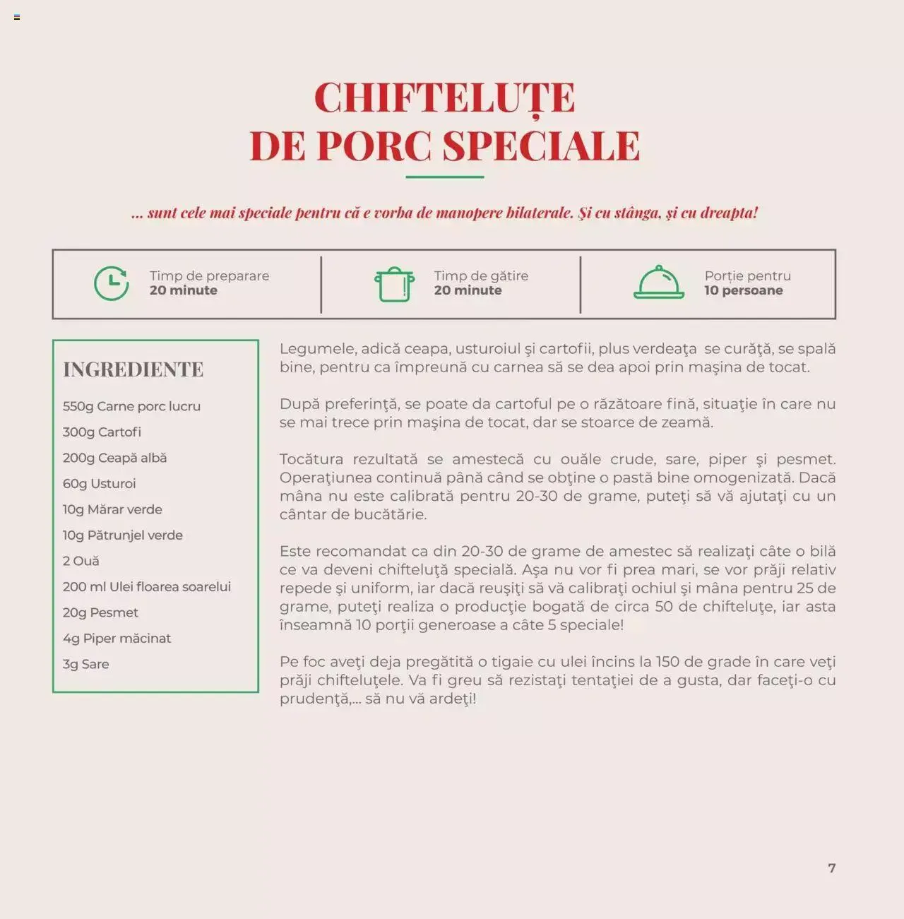 Catalog Sergiana catalog - Gătește cu Sergiana de la 18 noiembrie până la 31 decembrie 2023 - Revista Pagina 9